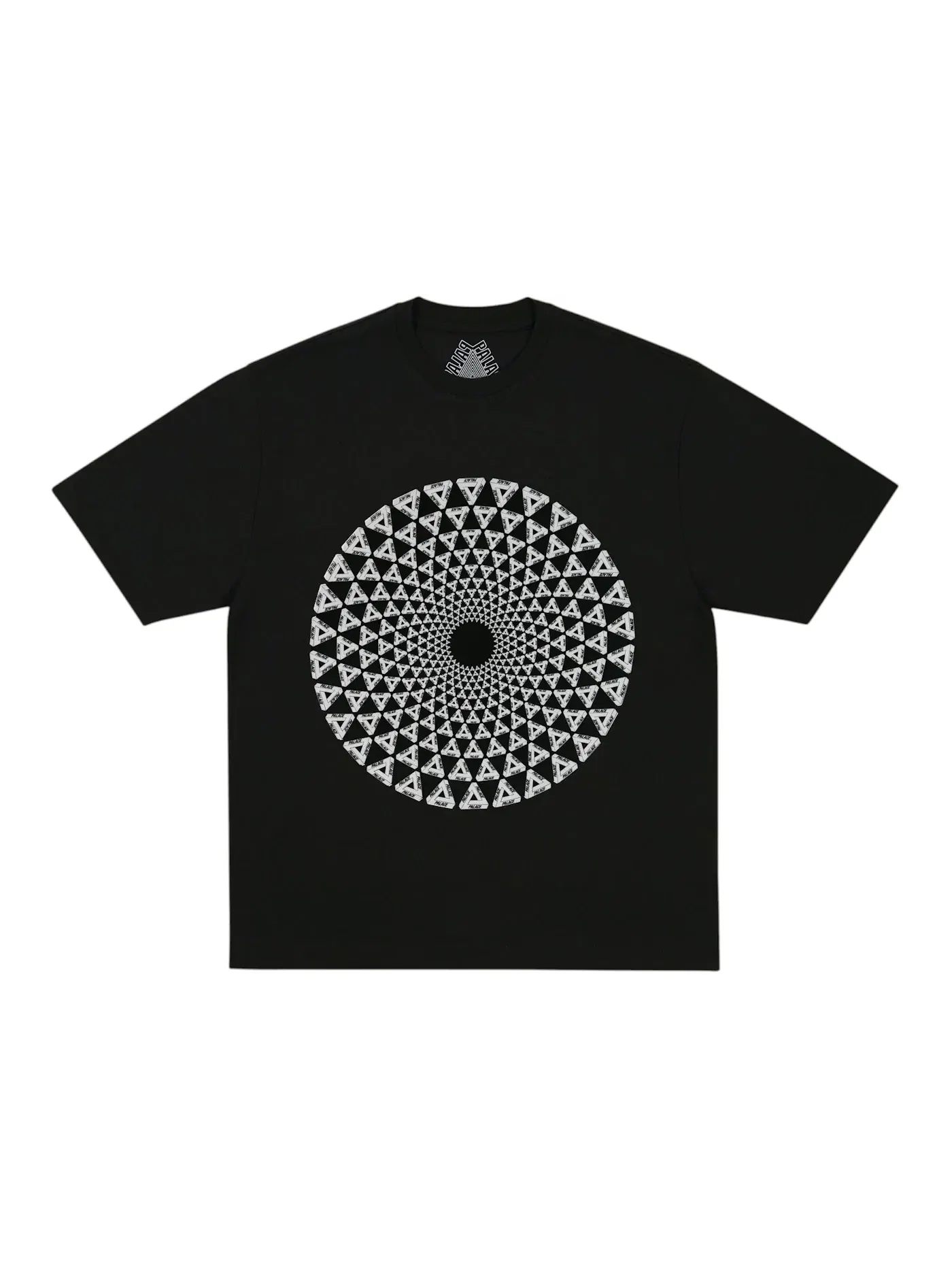 Мужская футболка с принтом Palace T-Shirt — изображение 1 из 1, черный