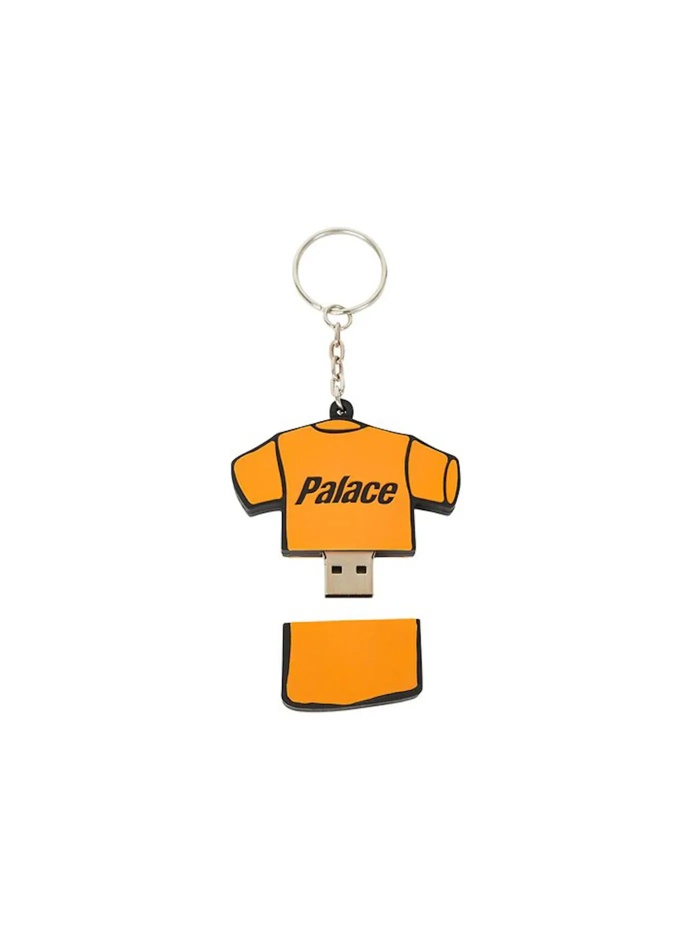 Детская футболка с принтом USB Keyring Palace — изображение 2 из 2, оранжевый