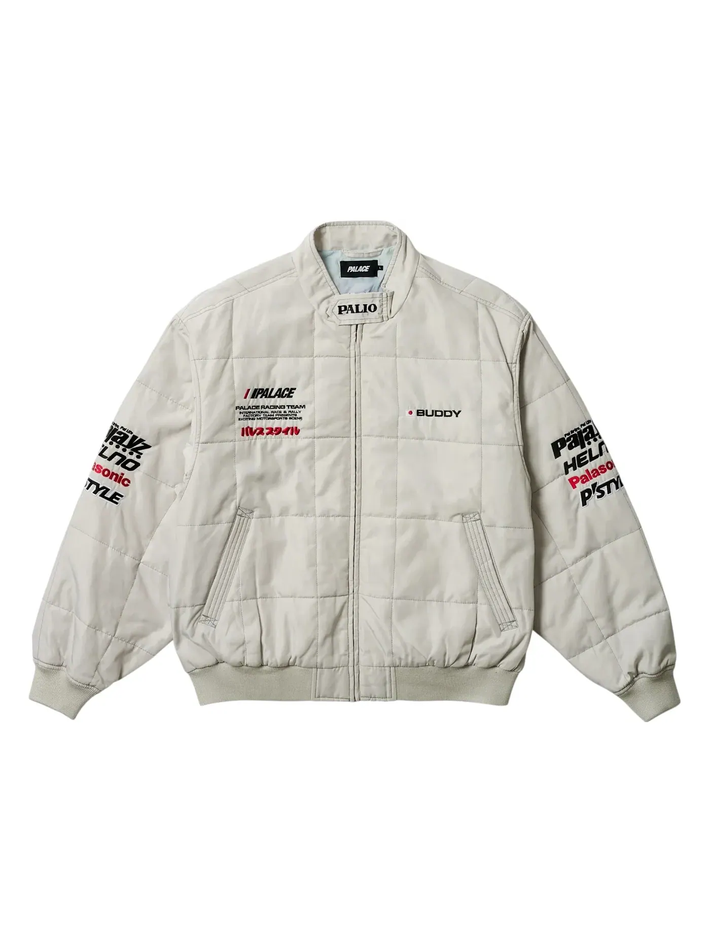 Мужская куртка с принтом Palace Jacket — изображение 1 из 2, серый