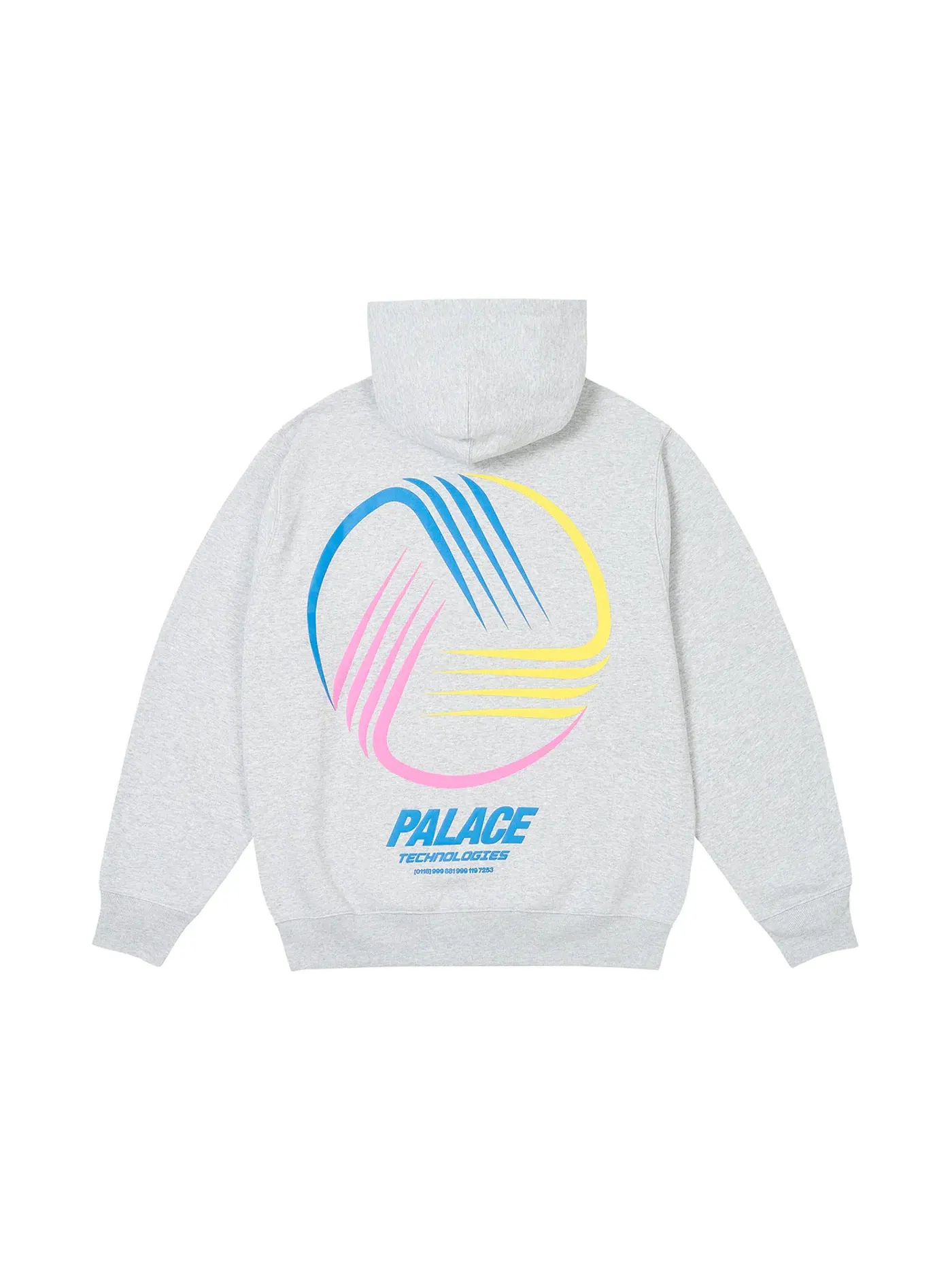 Мужская худи с капюшоном Palace Hood Palace — изображение 1 из 2, серый
