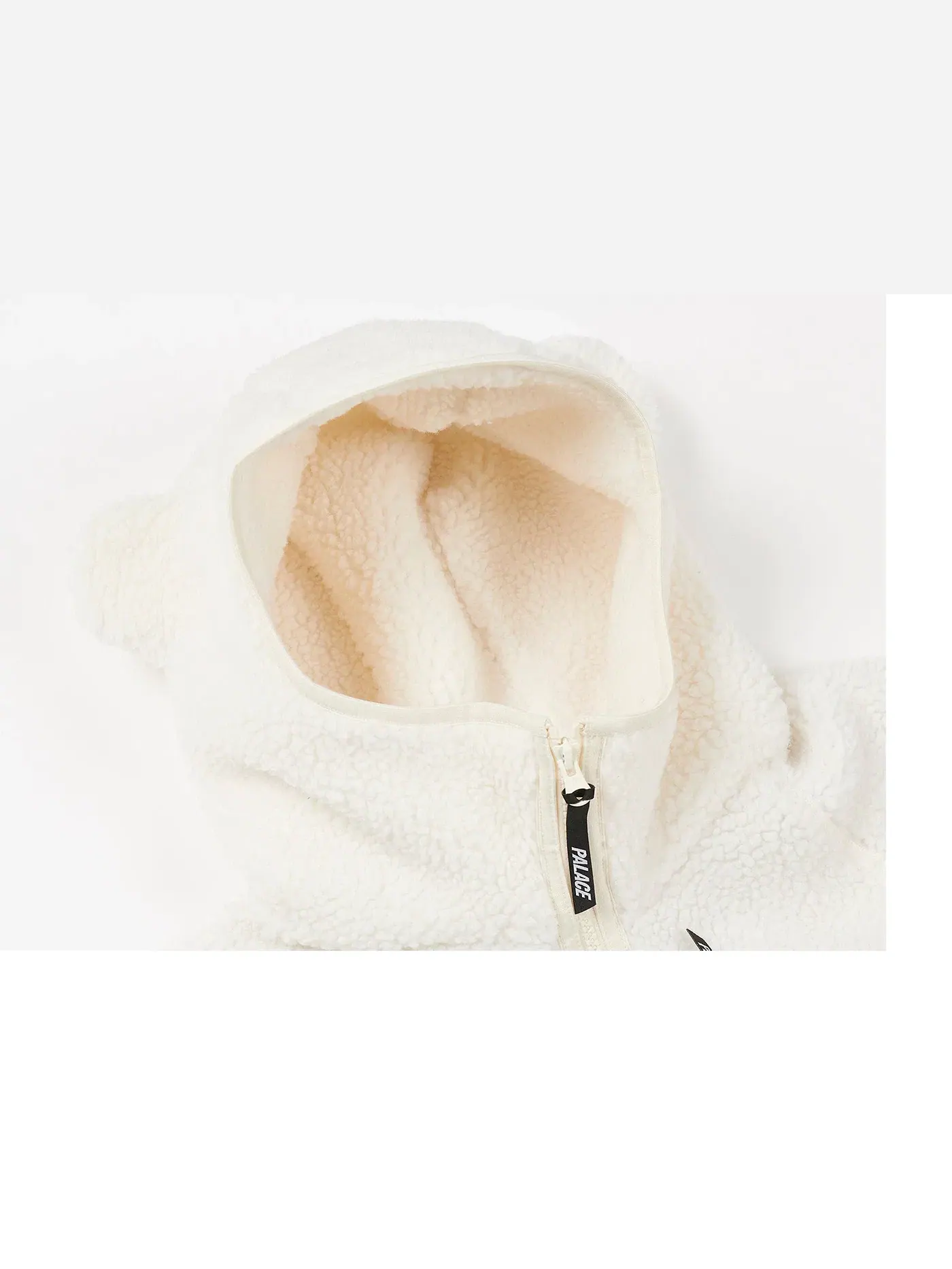 Мужская куртка из флиса Palace Teddy Fleece Jacket — изображение 3 из 3, белый