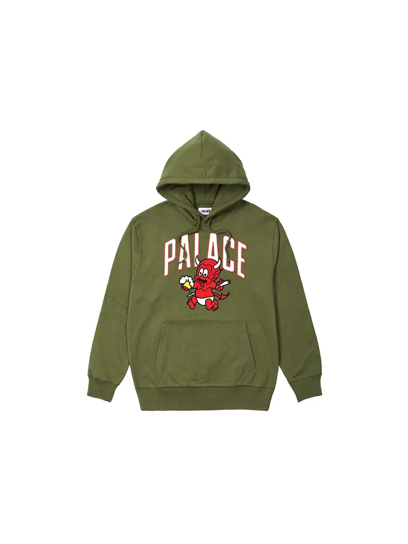 Мужская худи Palace Temptation Hood Palace — изображение 1 из 1, глубокий зеленый
