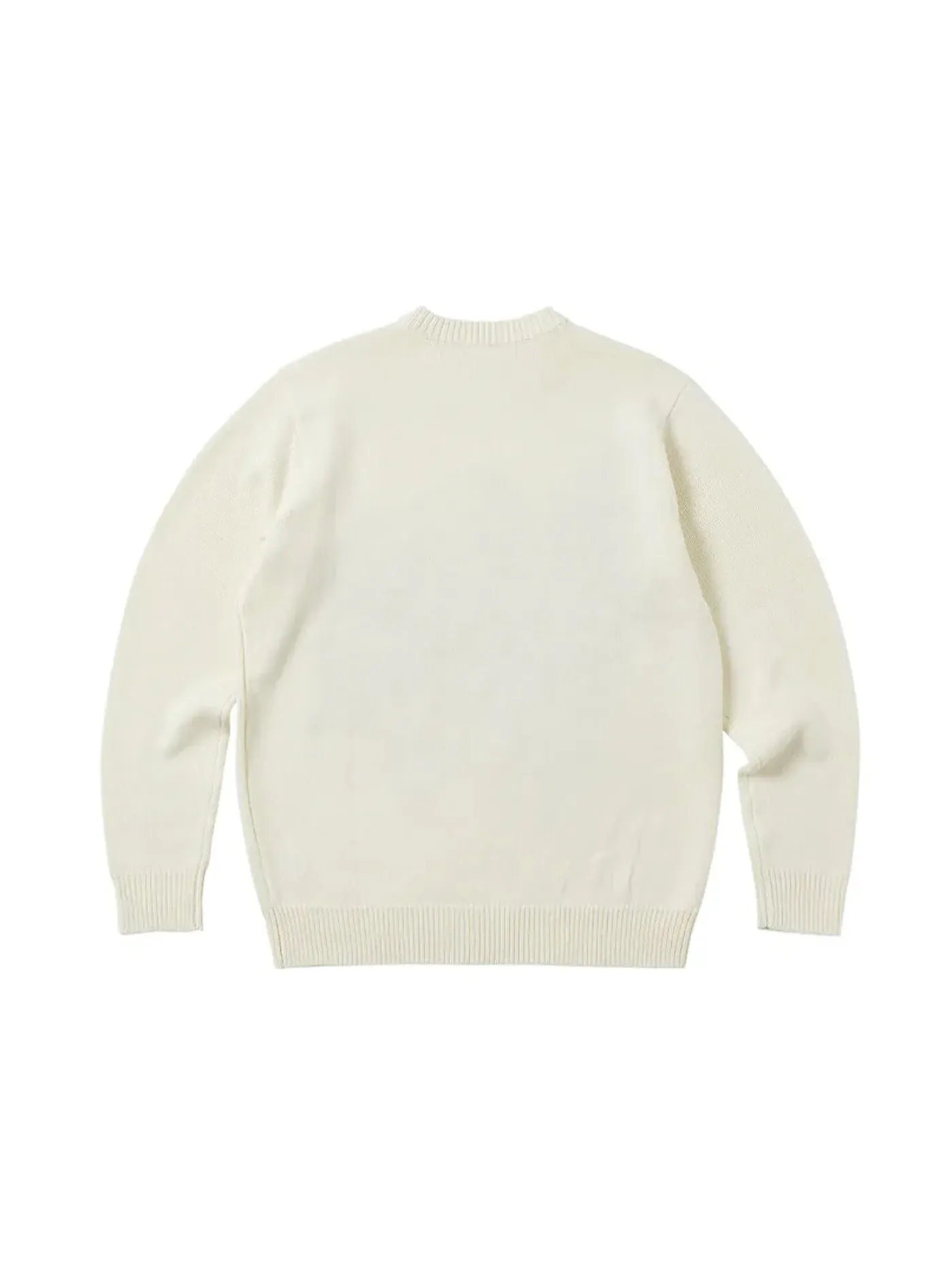 Мужской свитер с принтом Palace Knit — изображение 2 из 2, бежевый