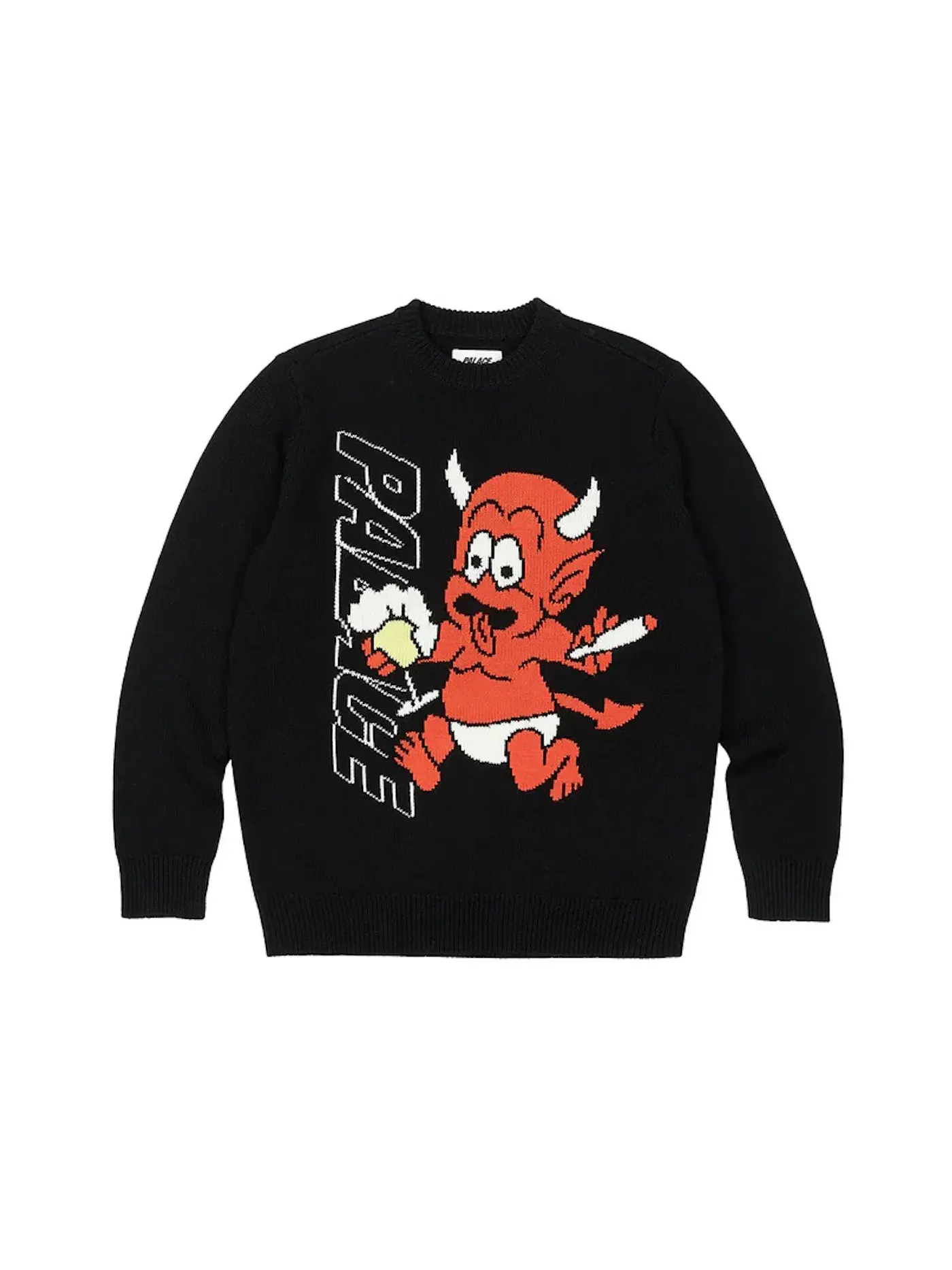 Мужской свитер Palace Temptation Knit — изображение 1 из 2, черный