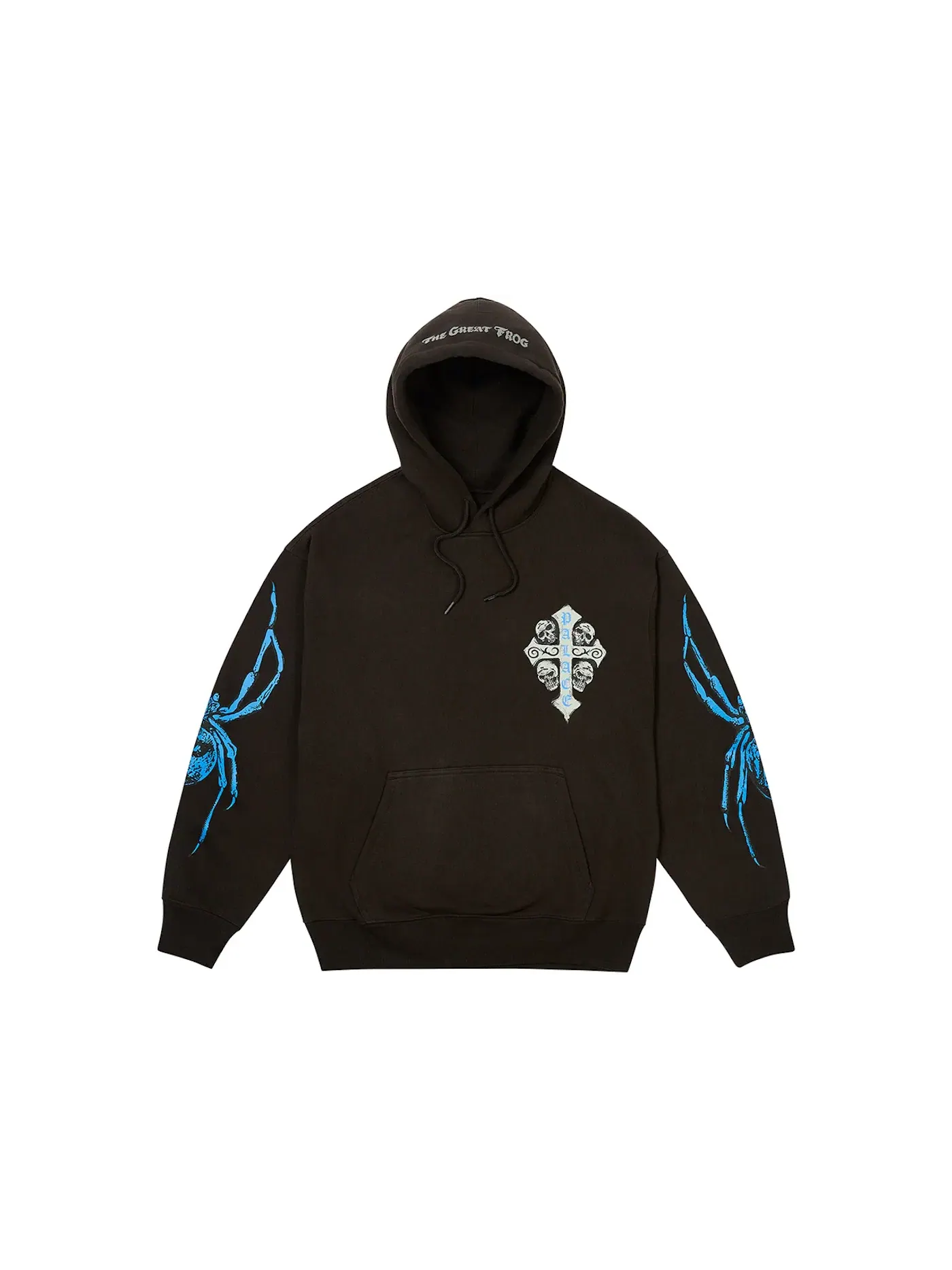 Мужская худи Palace Hood — изображение 1 из 2, черный