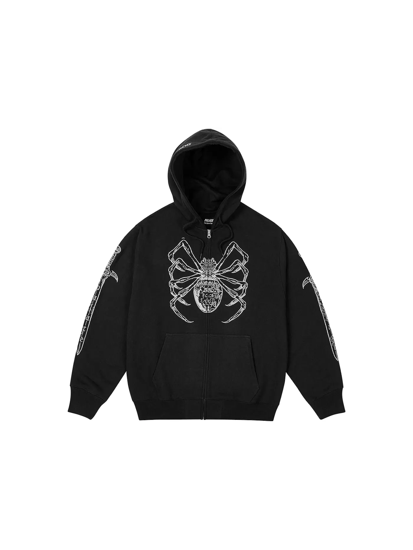 Мужская худи с принтом Palace Hood Palace — изображение 1 из 2, черный