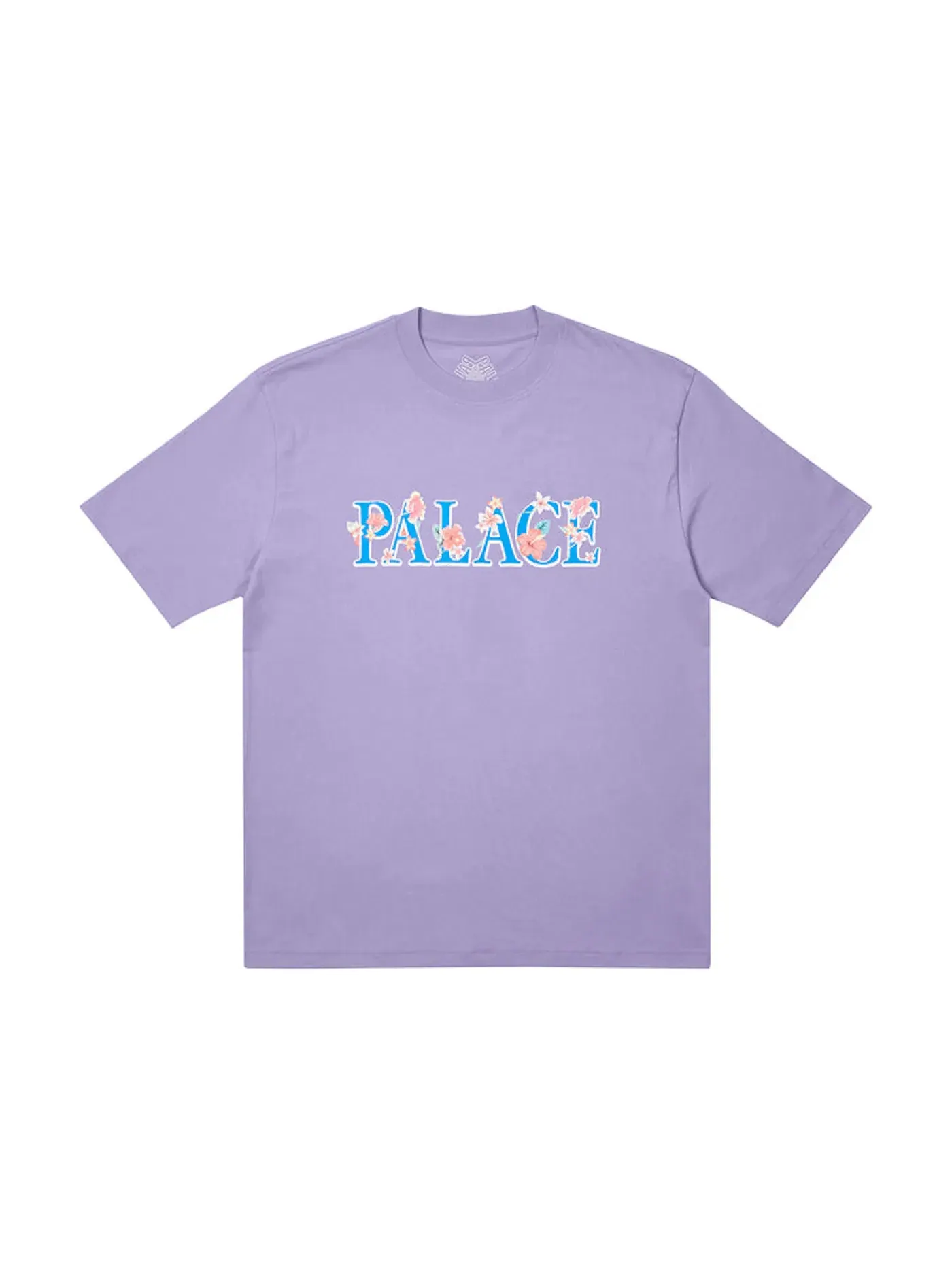Мужская футболка с принтом Palace Thanks a Bunch T-shirt — изображение 1 из 1, фиолетовый