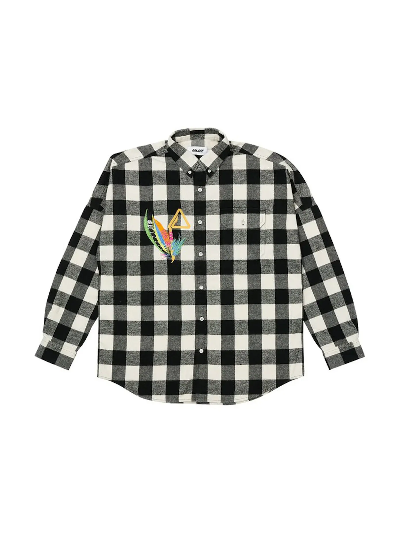 Мужская рубашка в клетку Shirt Palace — изображение 2 из 2, черный