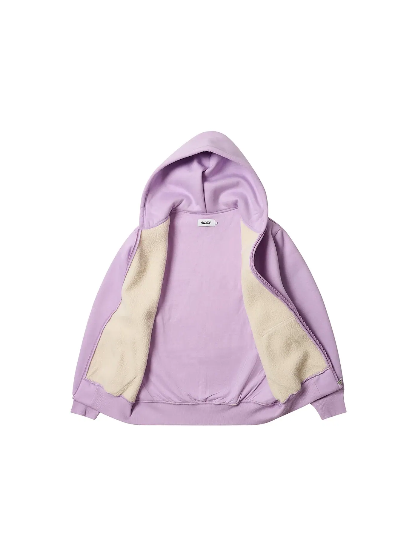 Мужская худи с молнией Palace Thermal Embossed P3 Zip Hood — изображение 2 из 3, фиолетовый