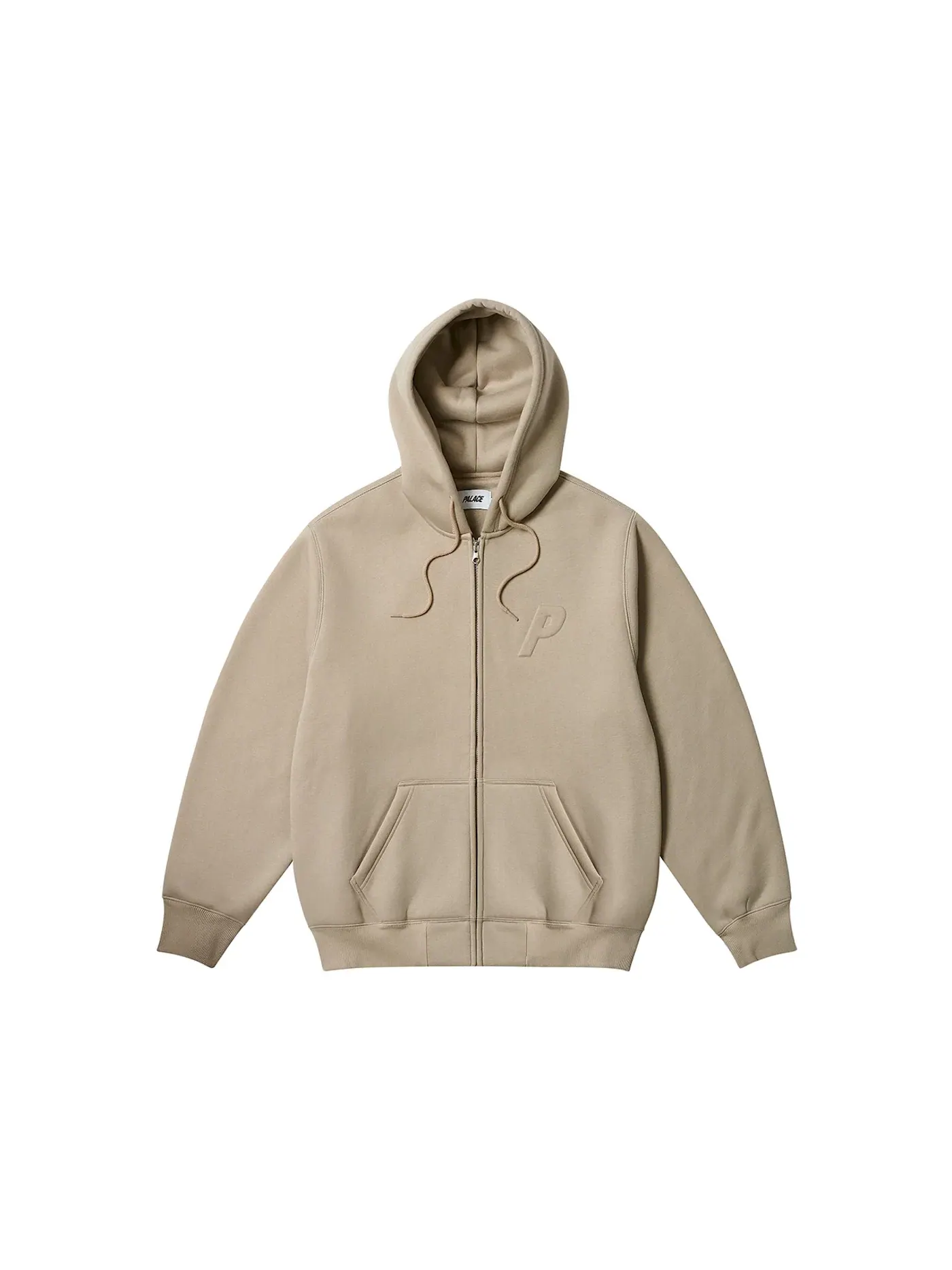 Мужская худи с принтом Palace Hood — изображение 1 из 3, серый