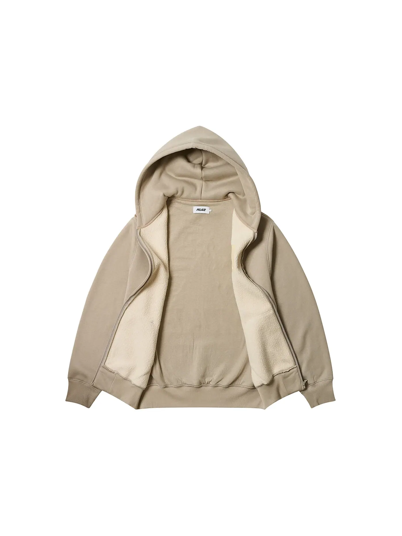 Мужская худи с принтом Palace Hood — изображение 2 из 3, серый