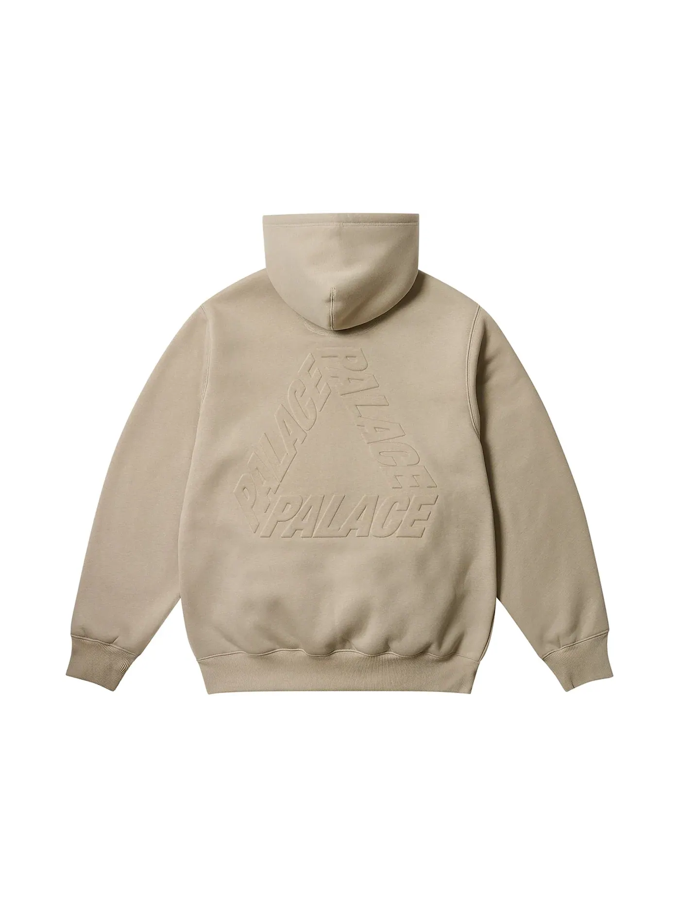 Мужская худи с принтом Palace Hood — изображение 3 из 3, серый