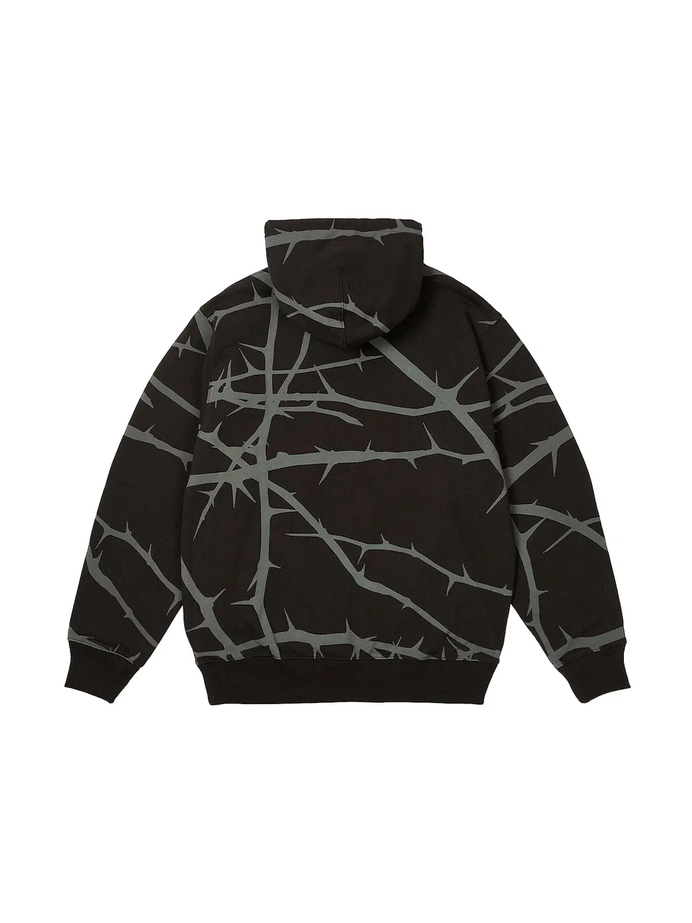 Мужское худи с принтом Palace Hood Black — изображение 2 из 2
