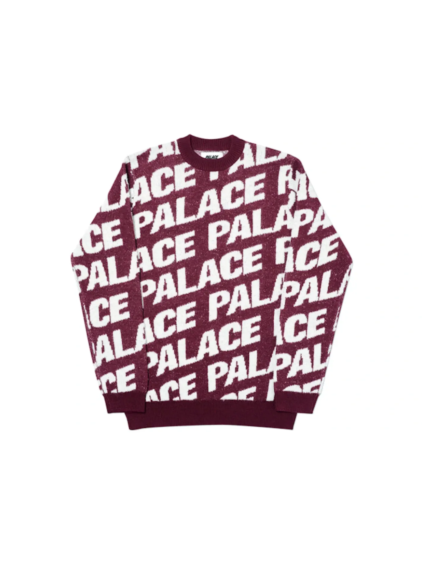 Мужской свитер с длинным рукавом Knit Palace — изображение 1 из 2, красный