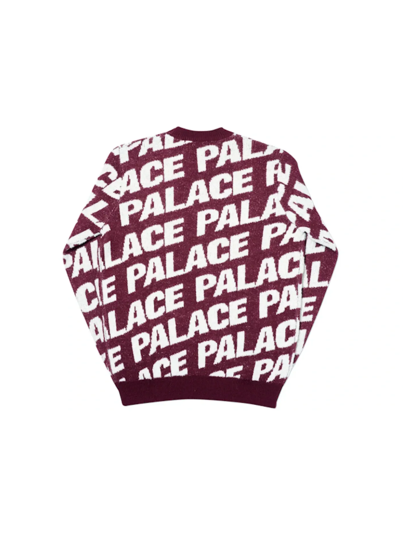 Мужской свитер с длинным рукавом Knit Palace — изображение 2 из 2, красный