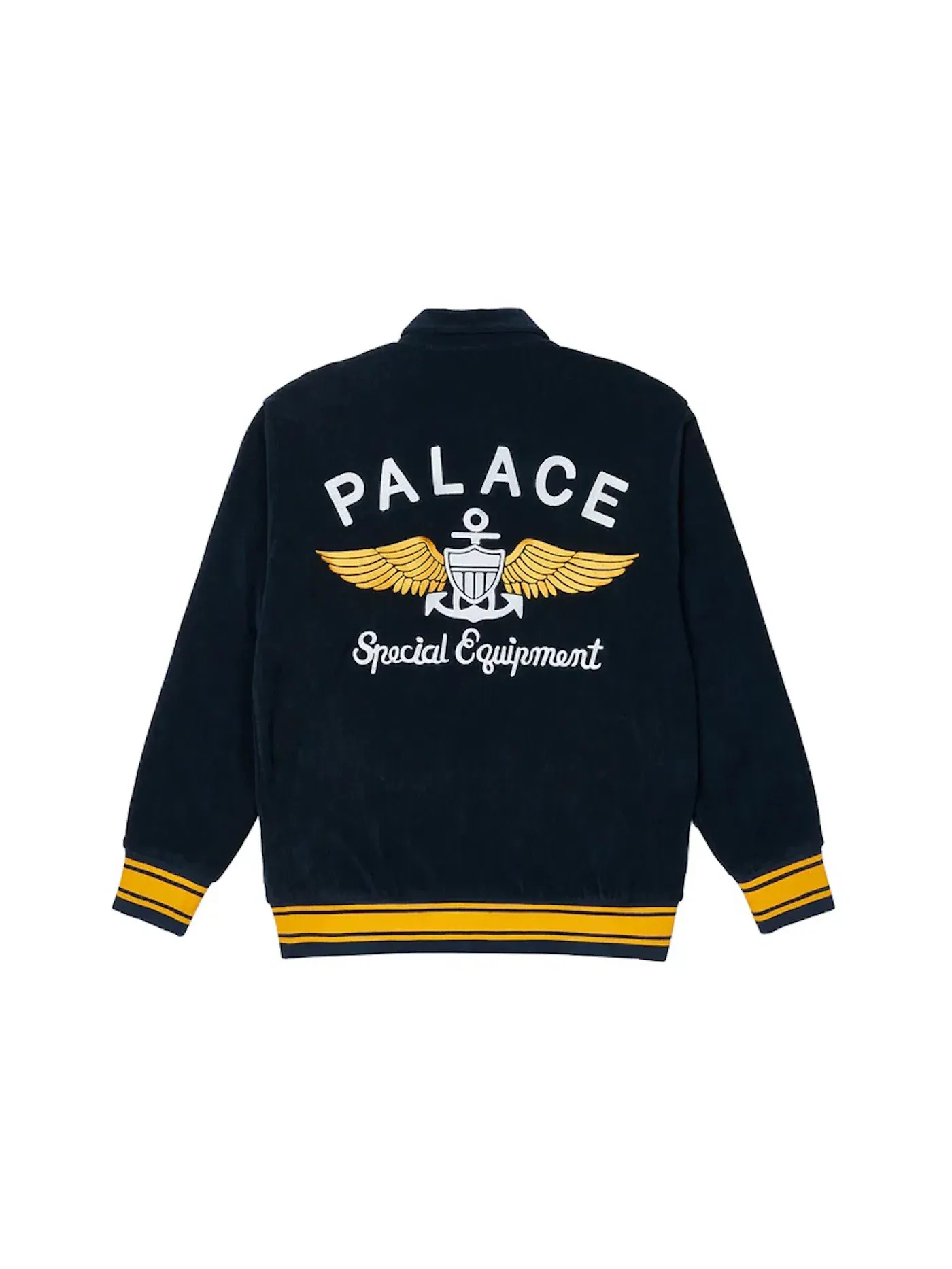 Мужская куртка Palace Towelling Jacket — изображение 1 из 3, темно-синий