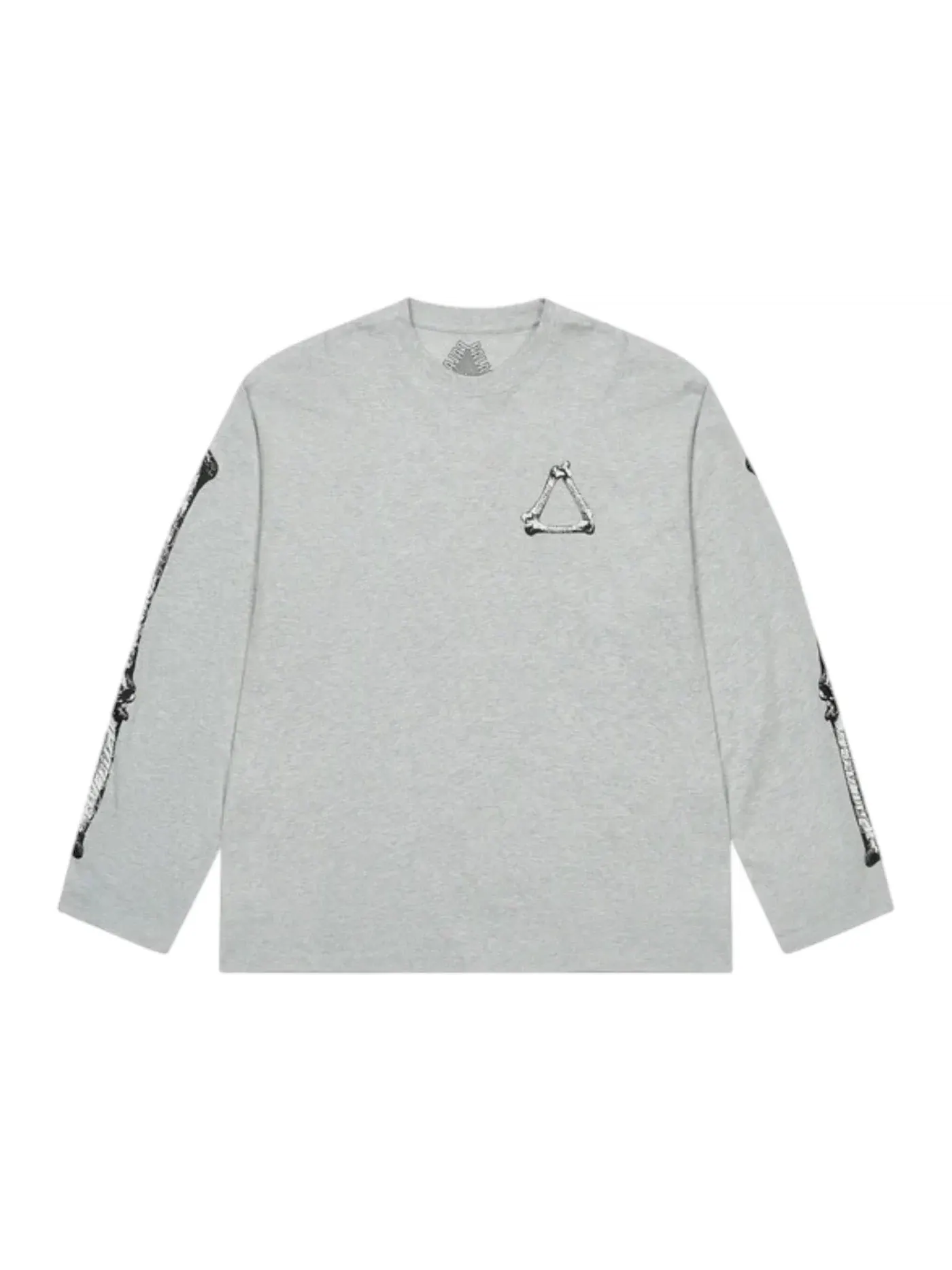 Мужская футболка с длинным рукавом с принтом Palace Longsleeve — изображение 2 из 2, серый