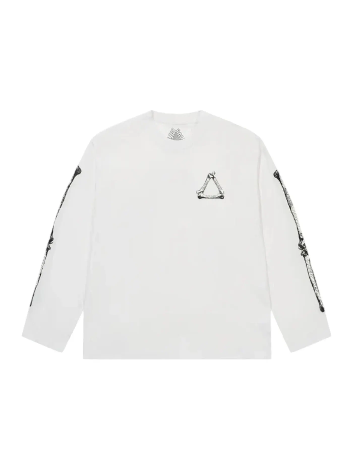 Мужская футболка с длинным рукавом с принтом Palace Longsleeve — изображение 2 из 2, белый