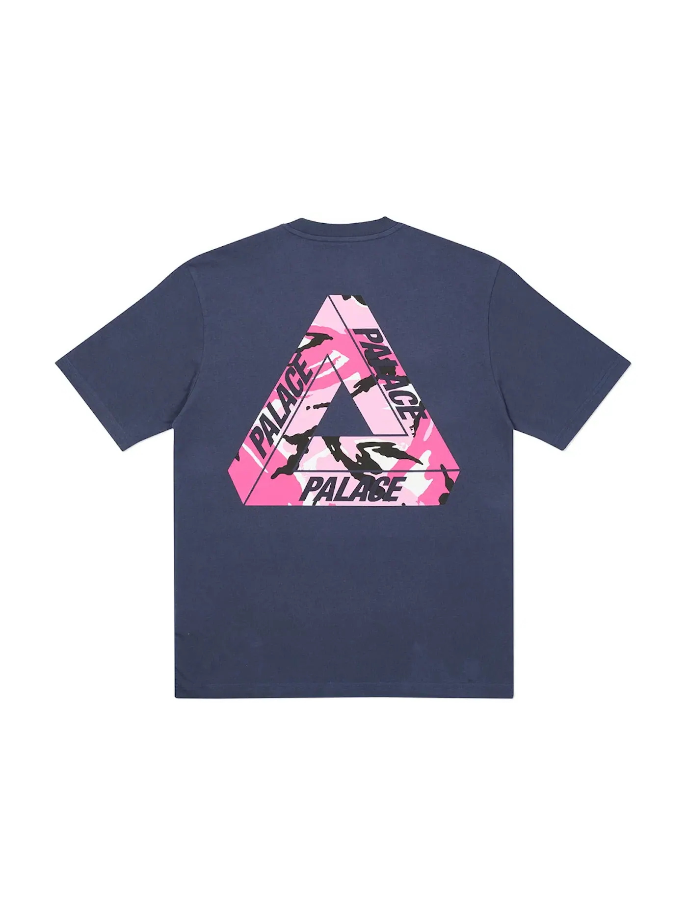 Мужская футболка с принтом Palace Tri-Camo T-shirt — изображение 1 из 2, темно-синий