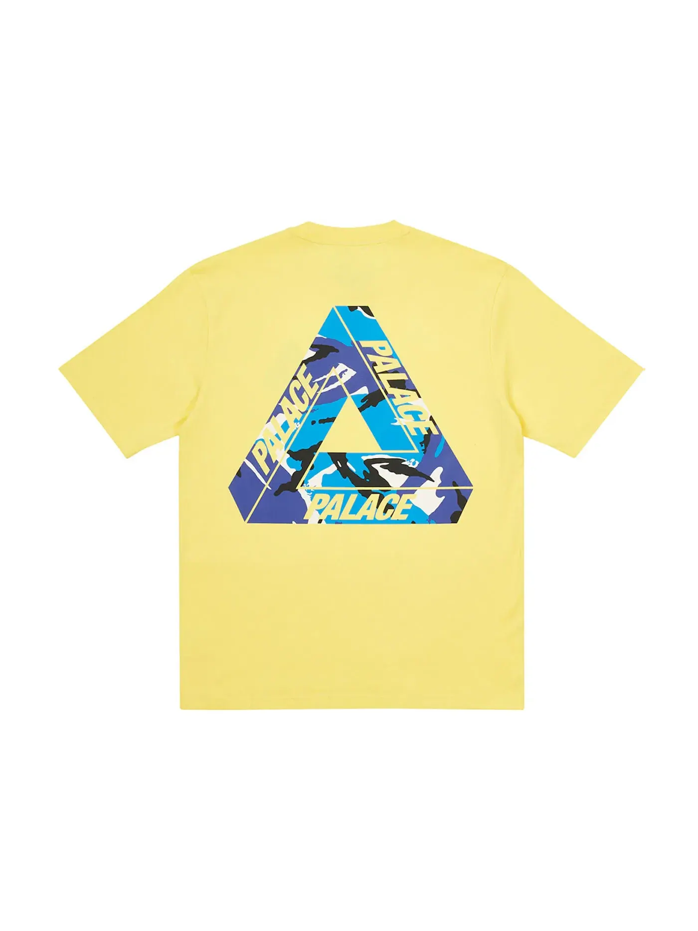 Мужская футболка с принтом Palace Tri-Camo T-shirt — изображение 1 из 2, желтый