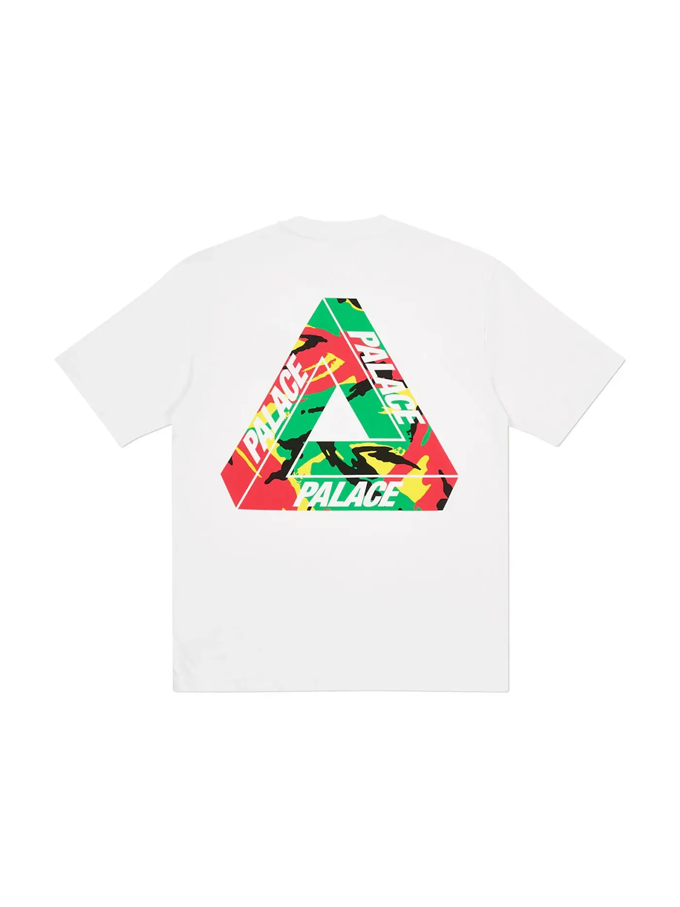 Мужская футболка с принтом Palace Tri-Camo T-shirt — изображение 1 из 2, белый