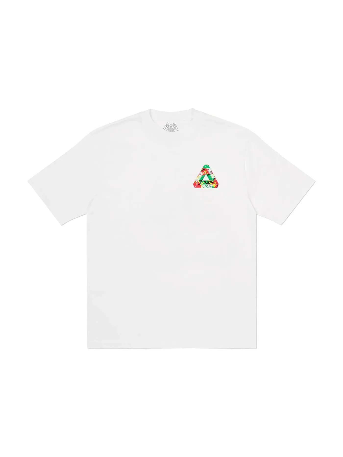 Мужская футболка с принтом Palace Tri-Camo T-shirt — изображение 2 из 2, белый