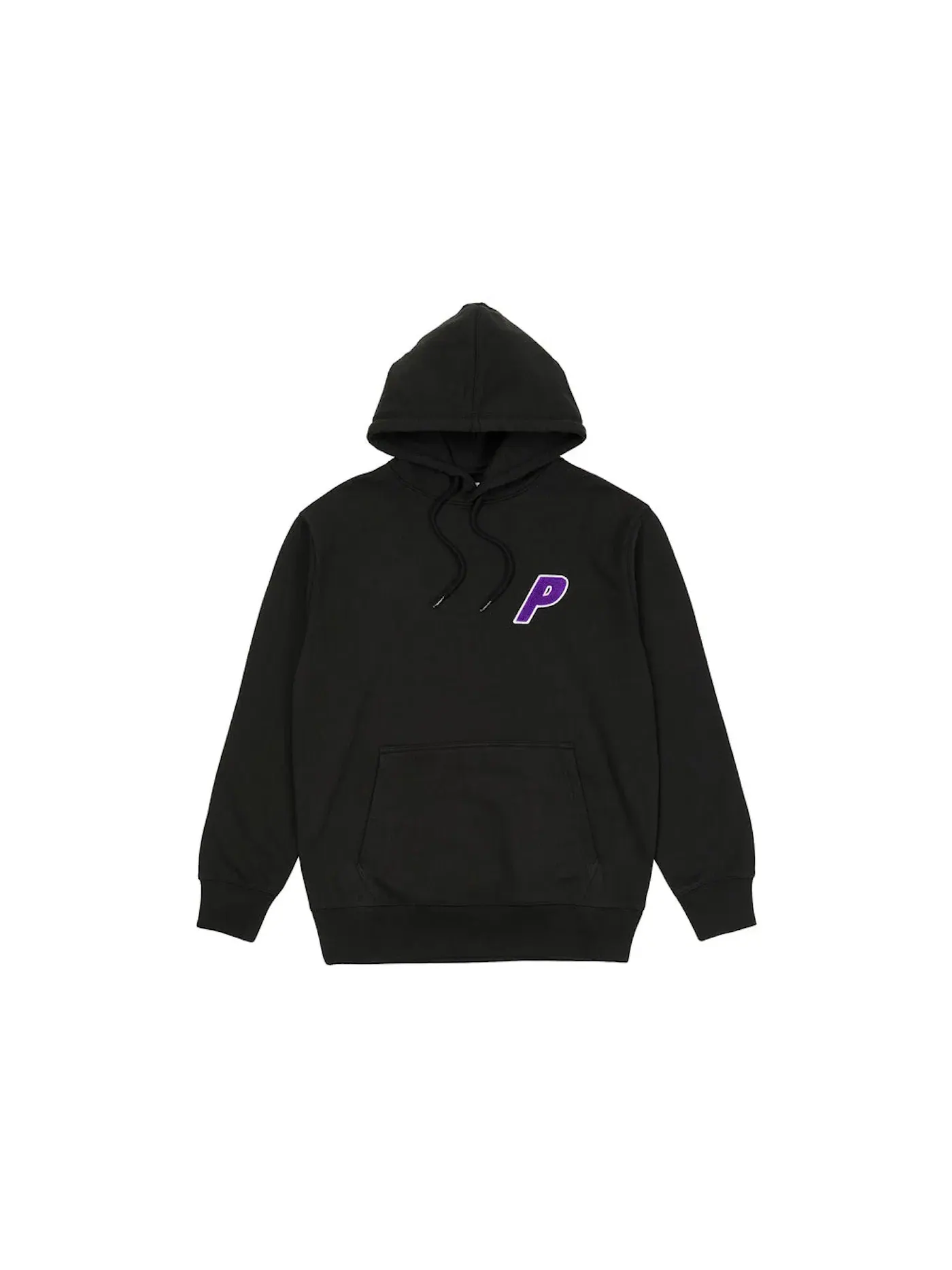 Мужской худи с принтом Palace Hood (FW21) — изображение 2 из 2, черный