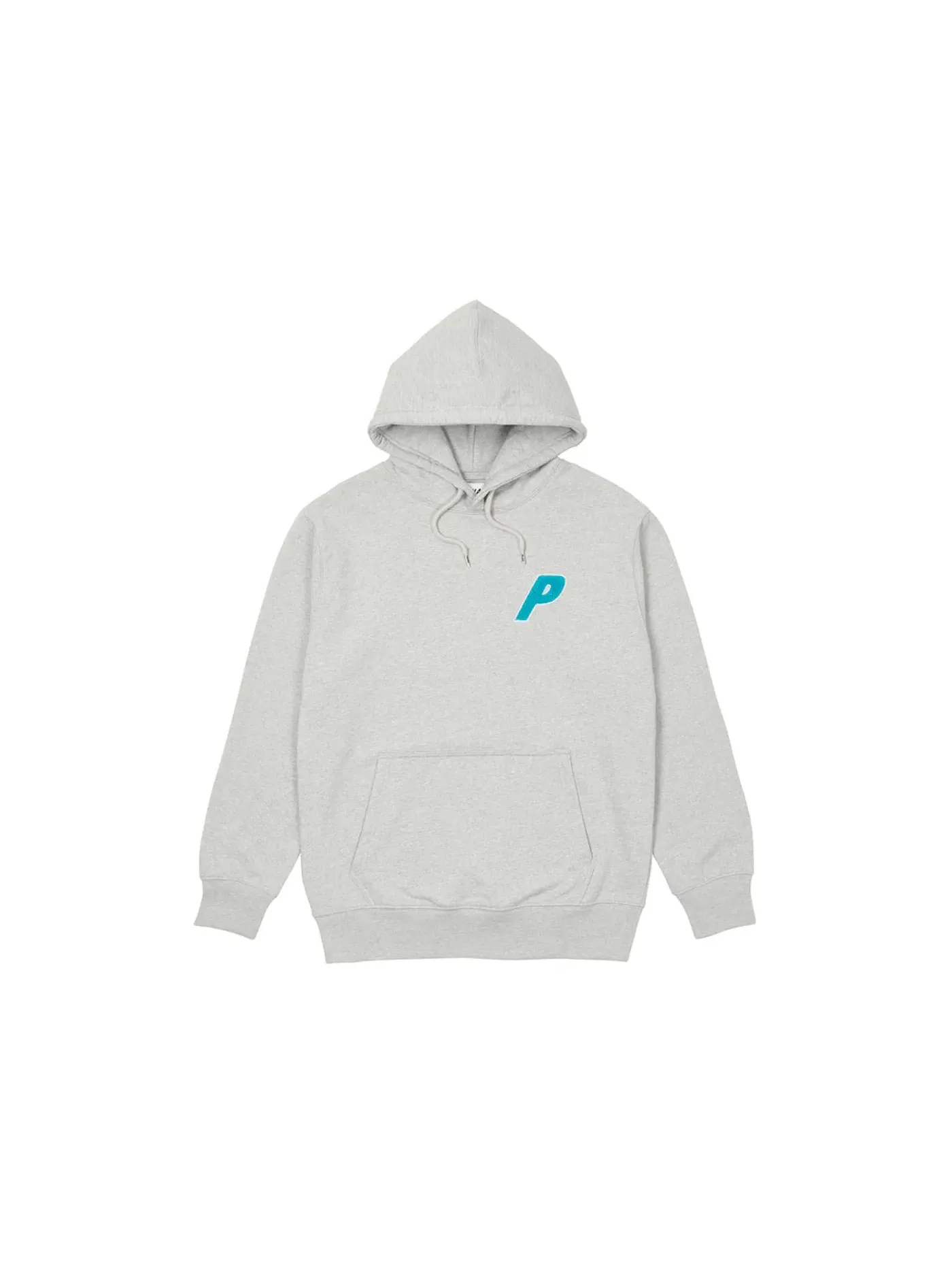 Мужская худи Palace Hood (FW21) — изображение 2 из 2, светлый серый