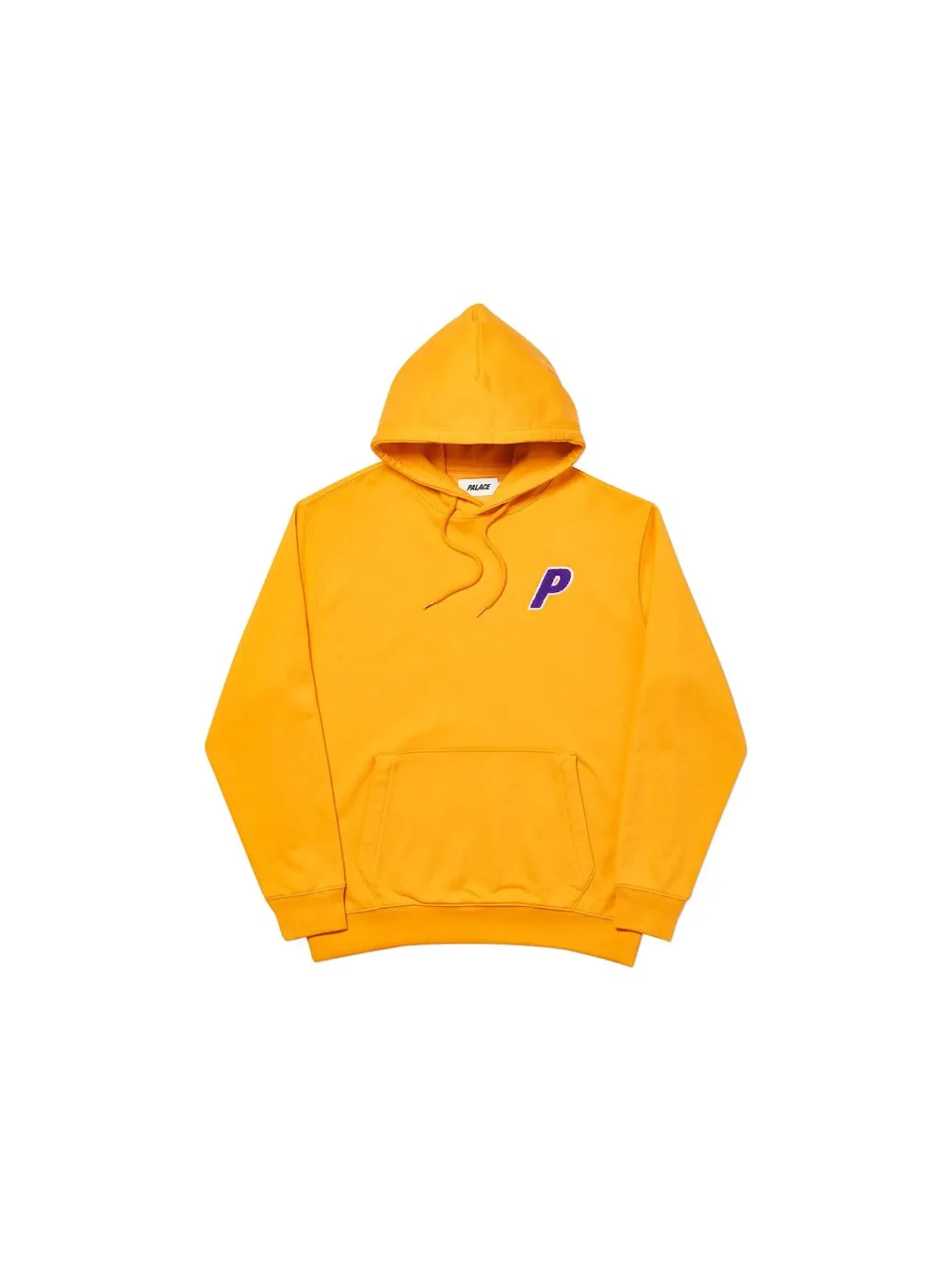 Мужская худи с принтом Palace Hood — изображение 1 из 2, желтый