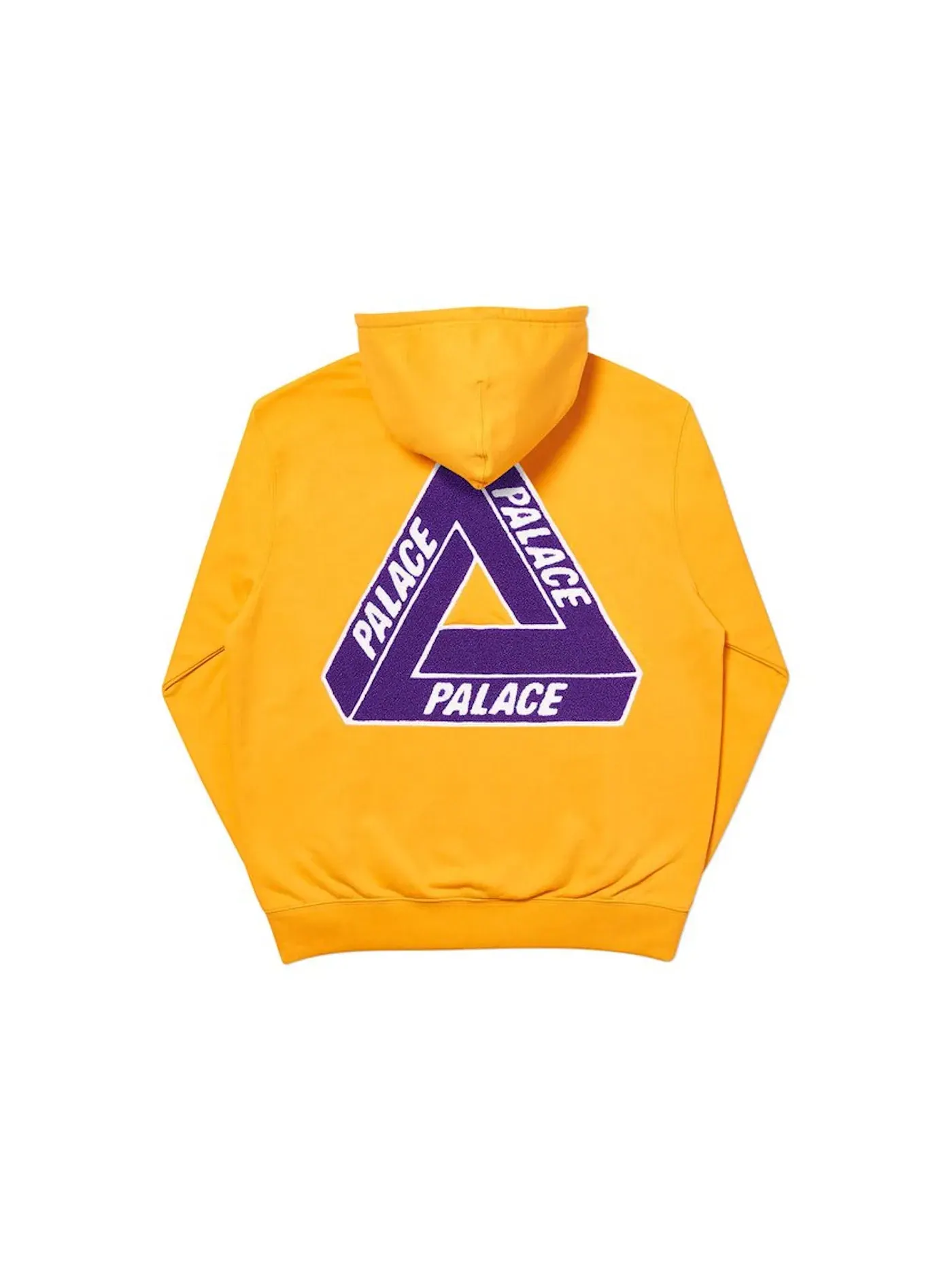 Мужская худи с принтом Palace Hood — изображение 2 из 2, желтый