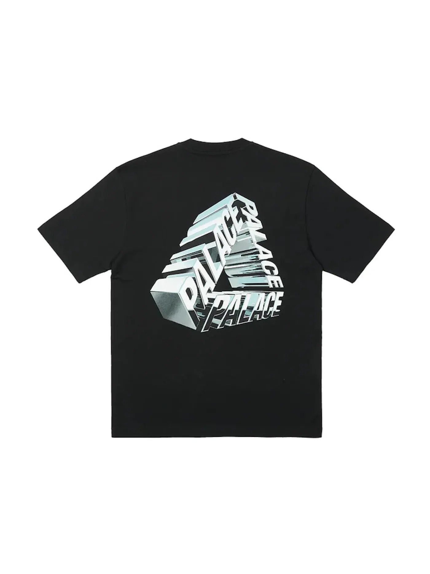 Мужская футболка с принтом Palace Tri-Chrome T-shirt — изображение 1 из 2, черный
