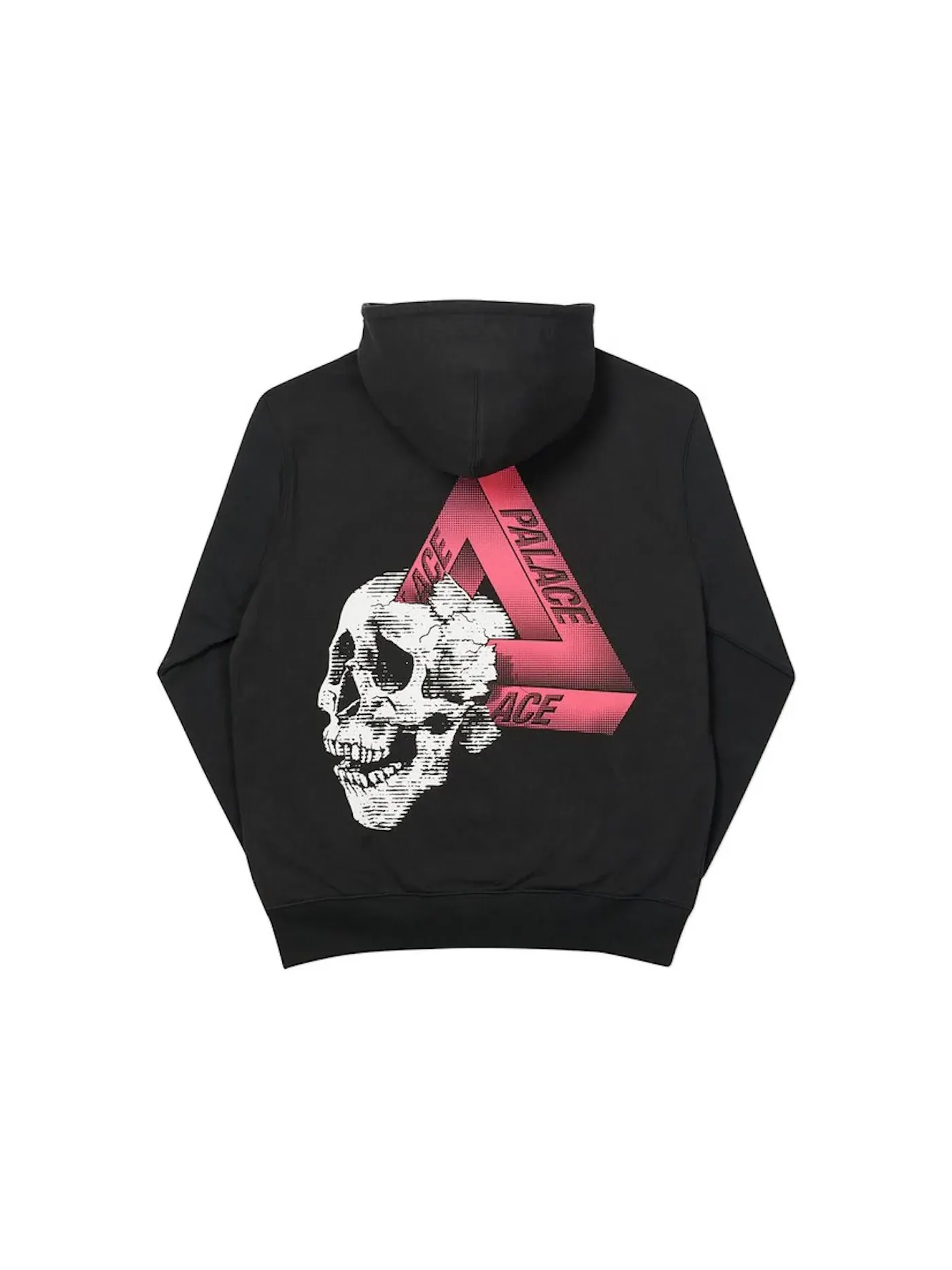 Мужская худи с капюшоном Palace Tri-Crusher Hood Black — изображение 1 из 2