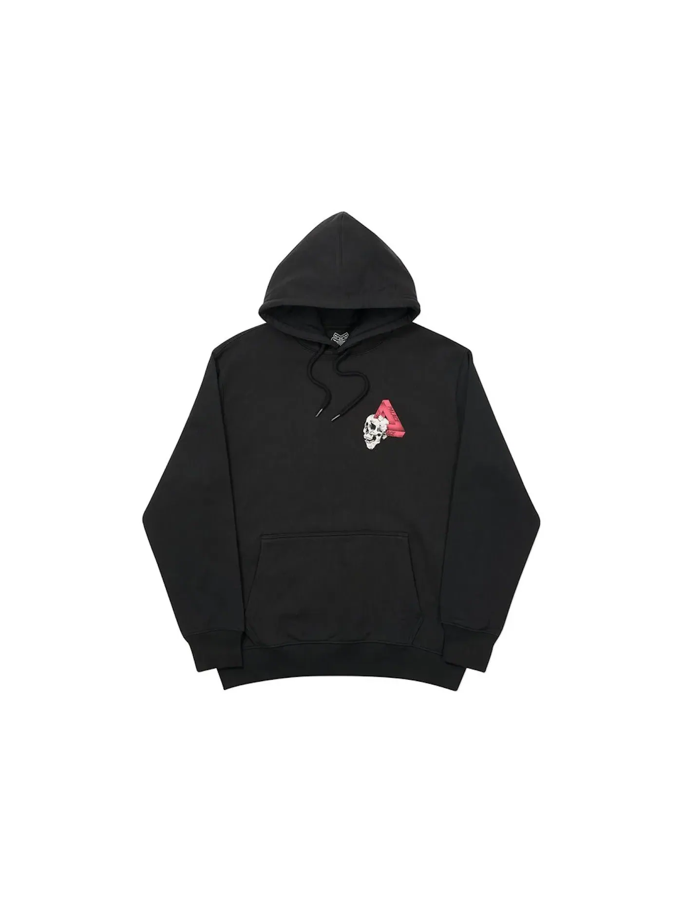 Мужская худи с капюшоном Palace Tri-Crusher Hood Black — изображение 2 из 2