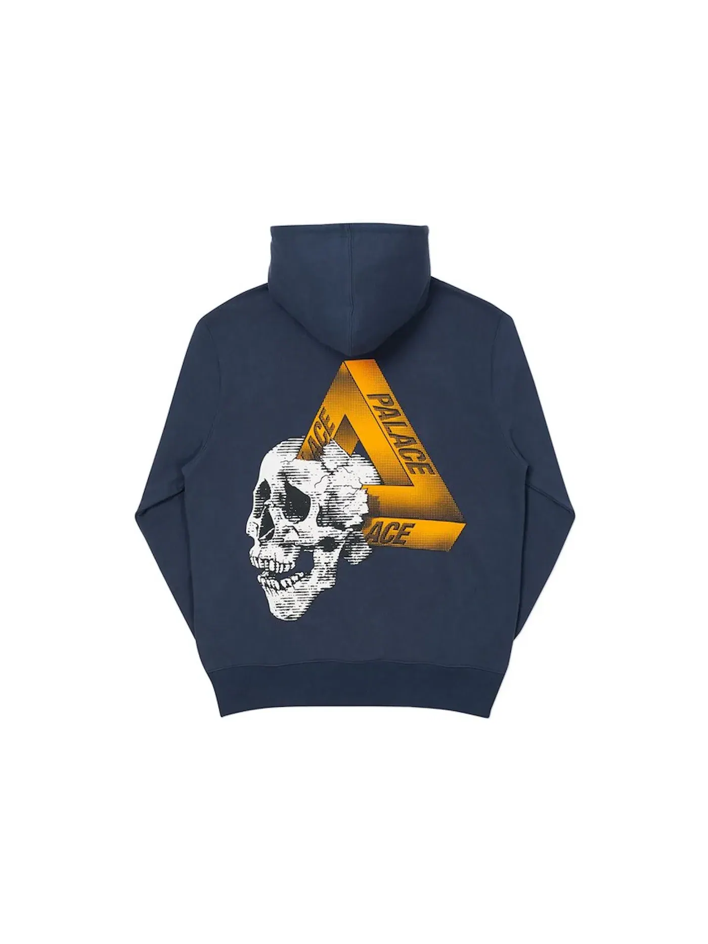 Мужская худи с капюшоном Palace Tri-Crusher Hood — изображение 1 из 2, темно-синий