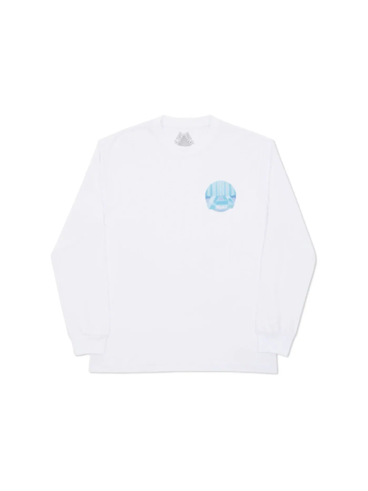 Мужская футболка с длинным рукавом Palace Tri-Curtain — изображение 1 из 2, белый