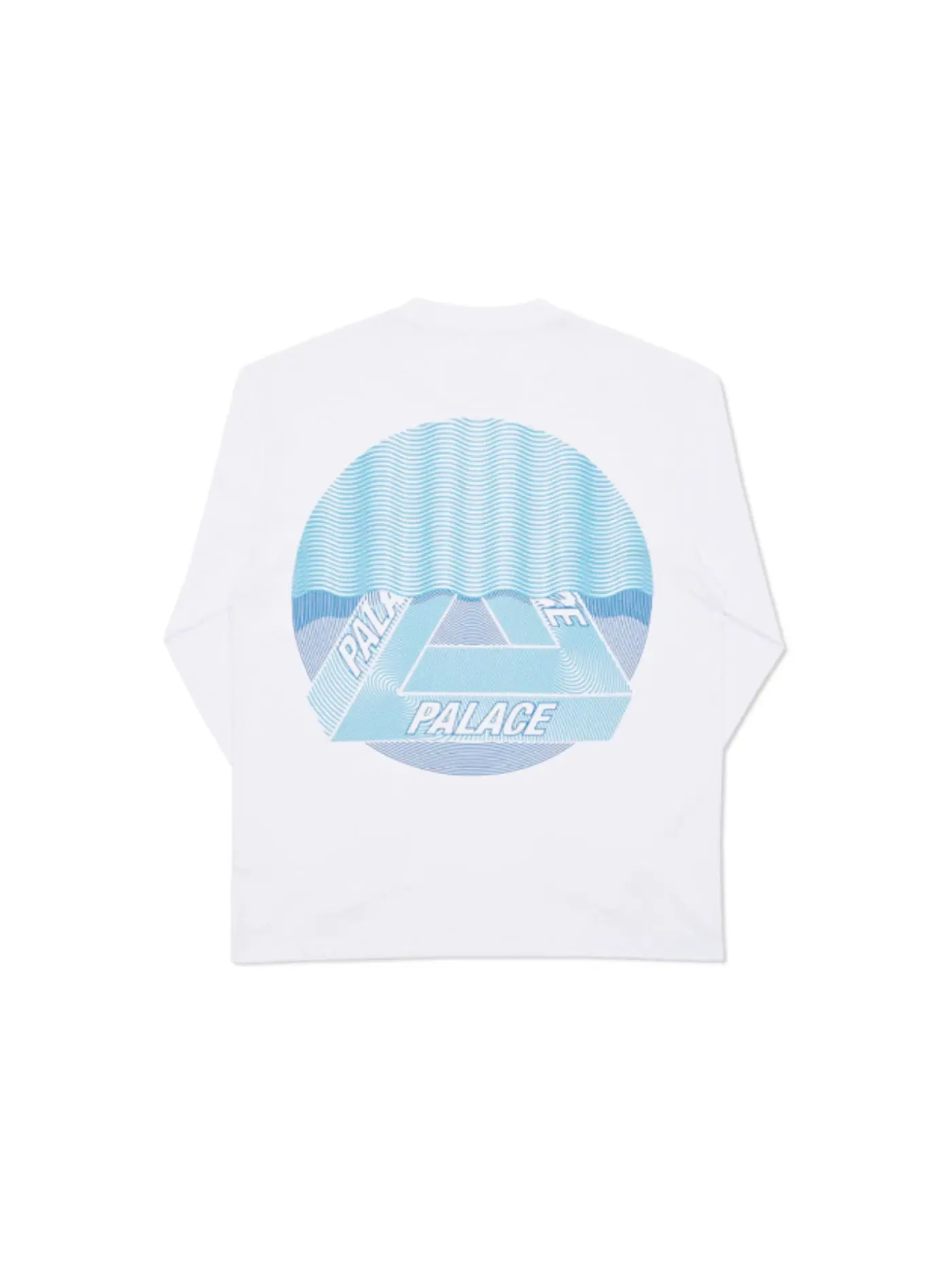 Мужская футболка с длинным рукавом Palace Tri-Curtain — изображение 2 из 2, белый
