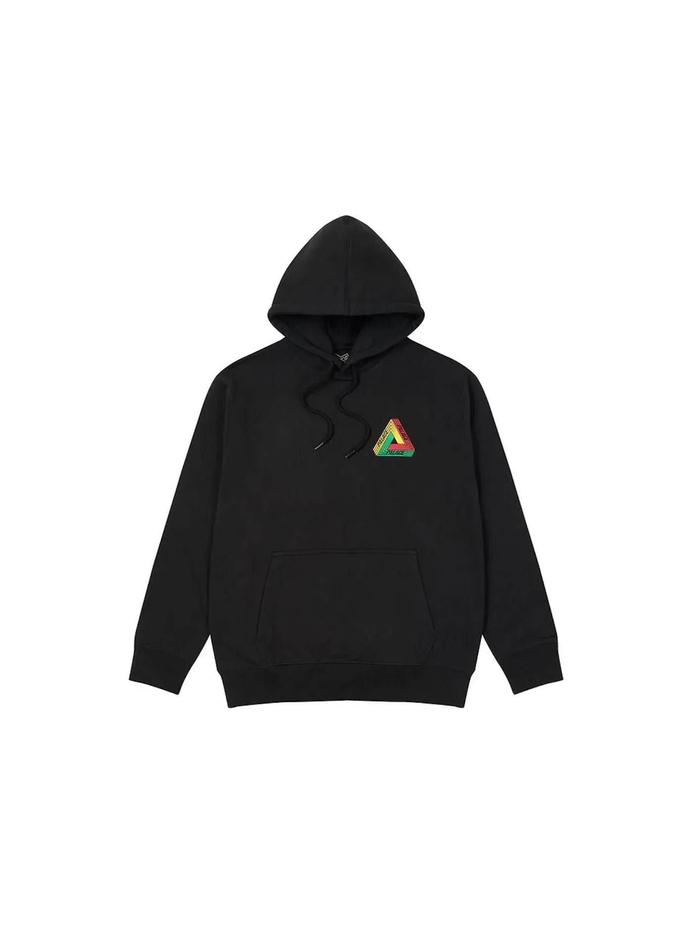Мужская худи с принтом Palace Hood — изображение 2 из 2, черный