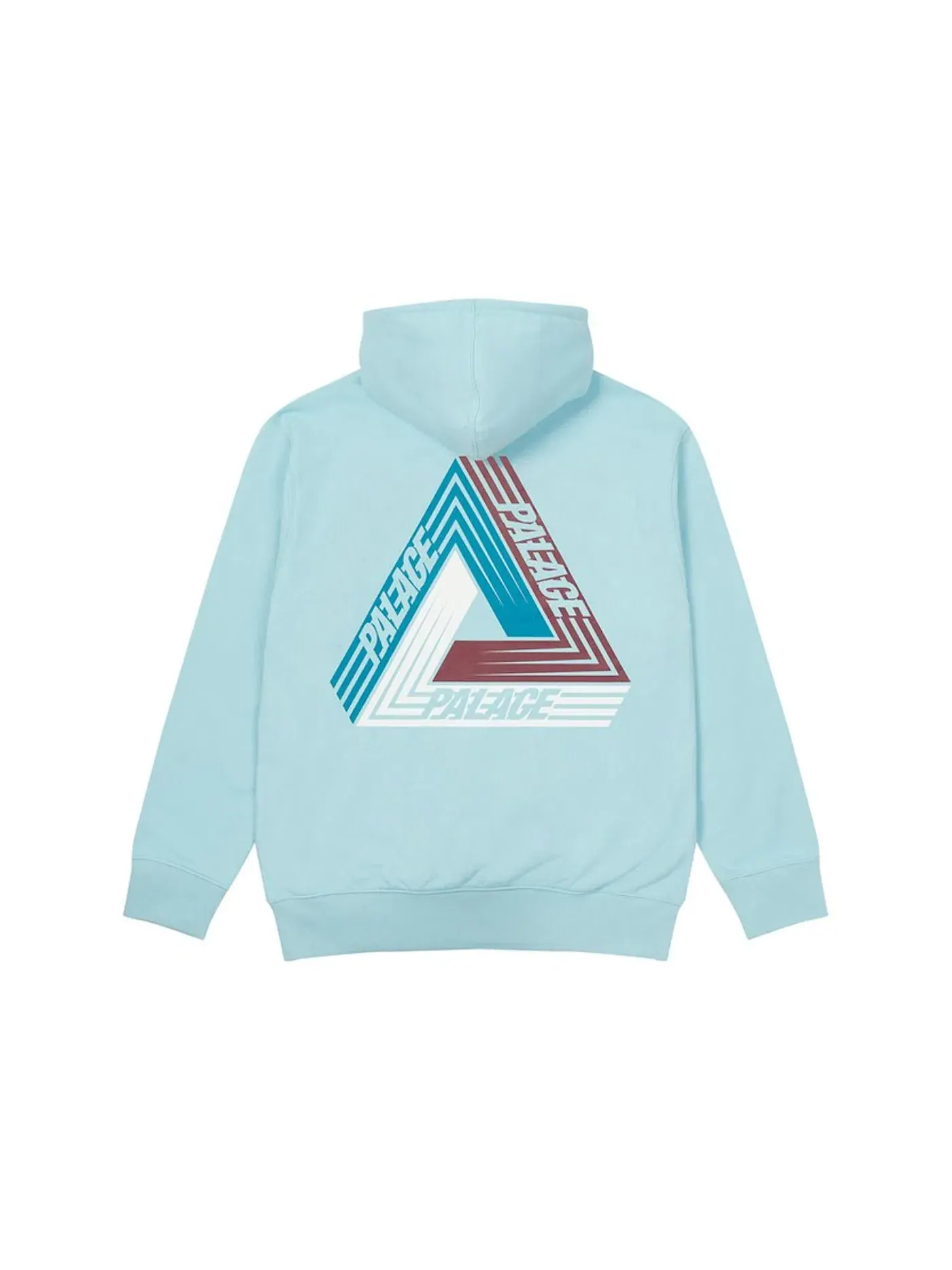 Мужская худи с принтом Palace Hood — изображение 1 из 2, синий