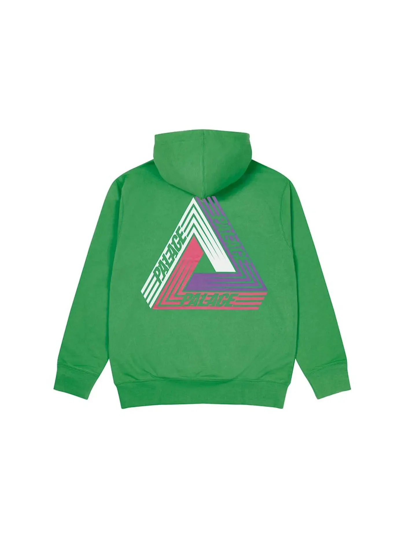 Мужская худи с принтом Palace Hood — изображение 1 из 2, зеленый