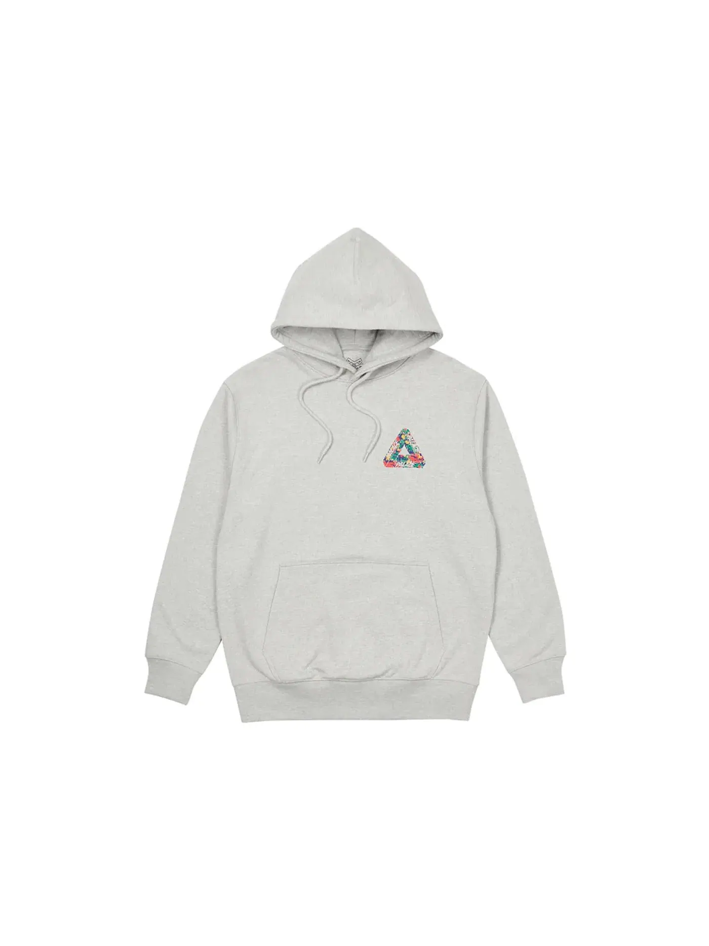 Мужская худи с принтом Palace Hood — изображение 2 из 2, серый