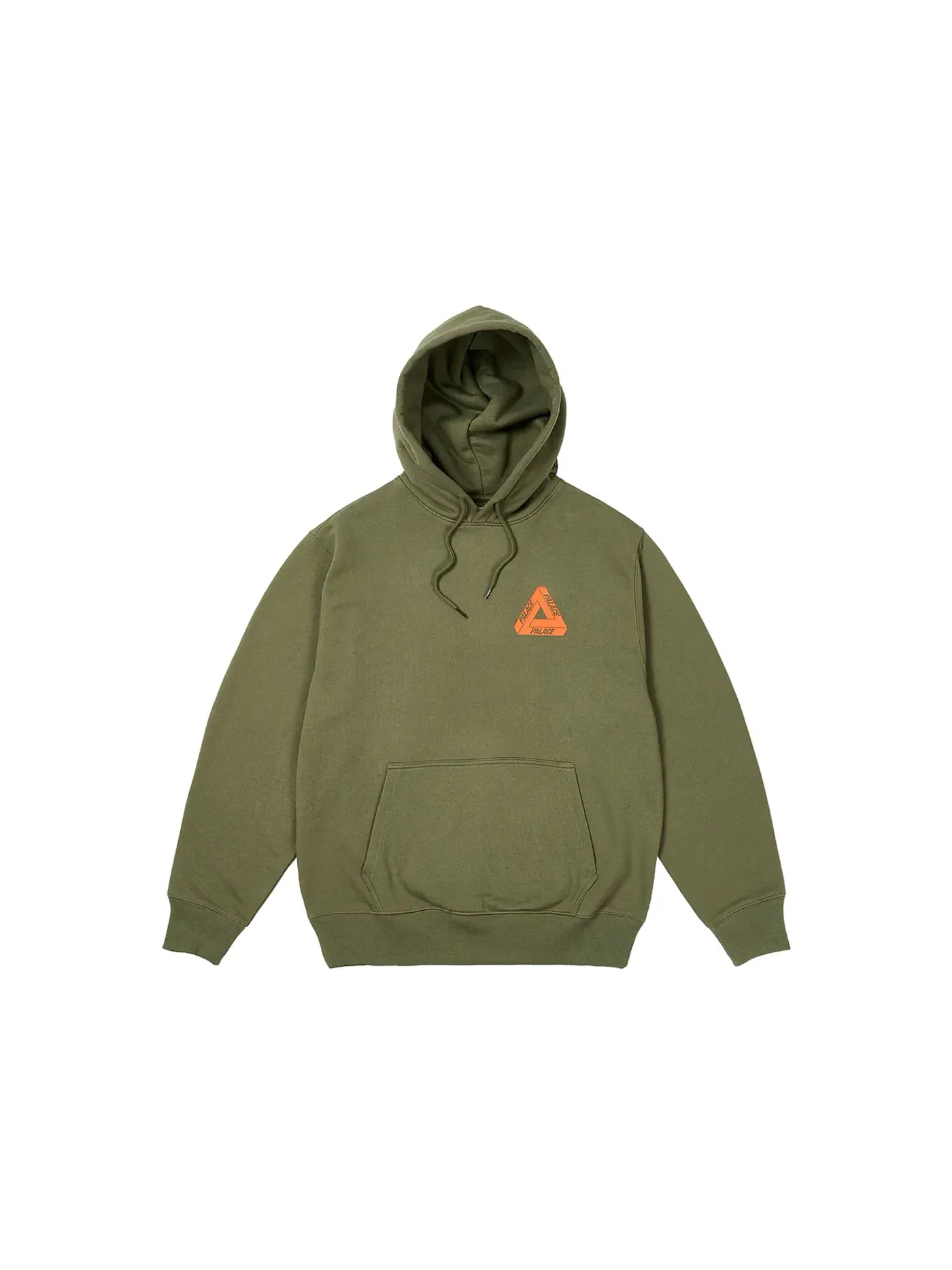 Мужской худи с принтом Palace Hood — изображение 2 из 2, глубокий зеленый