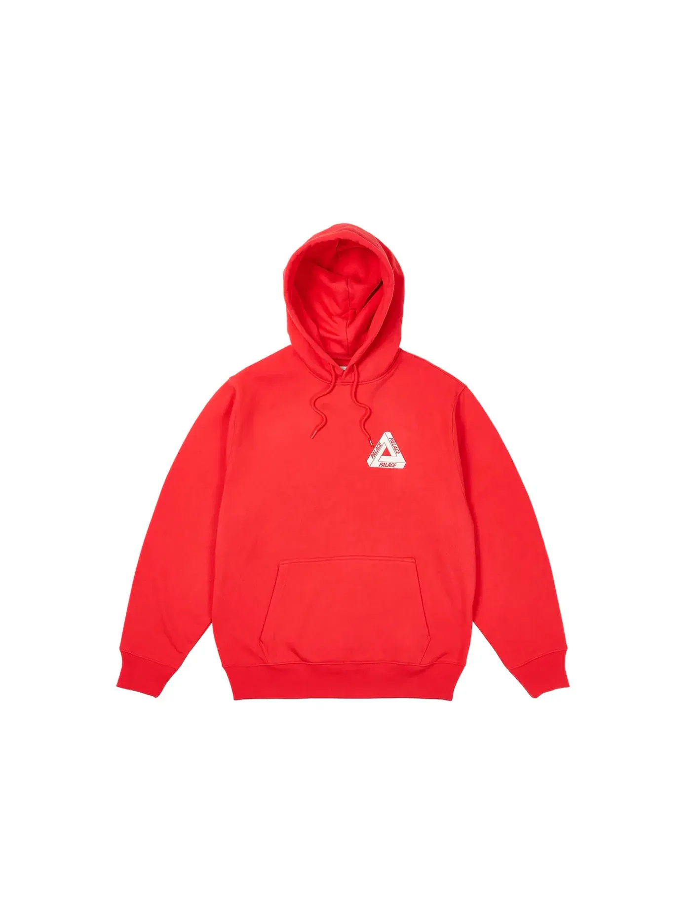 Мужская худи с принтом Palace Hood — изображение 2 из 2, красный