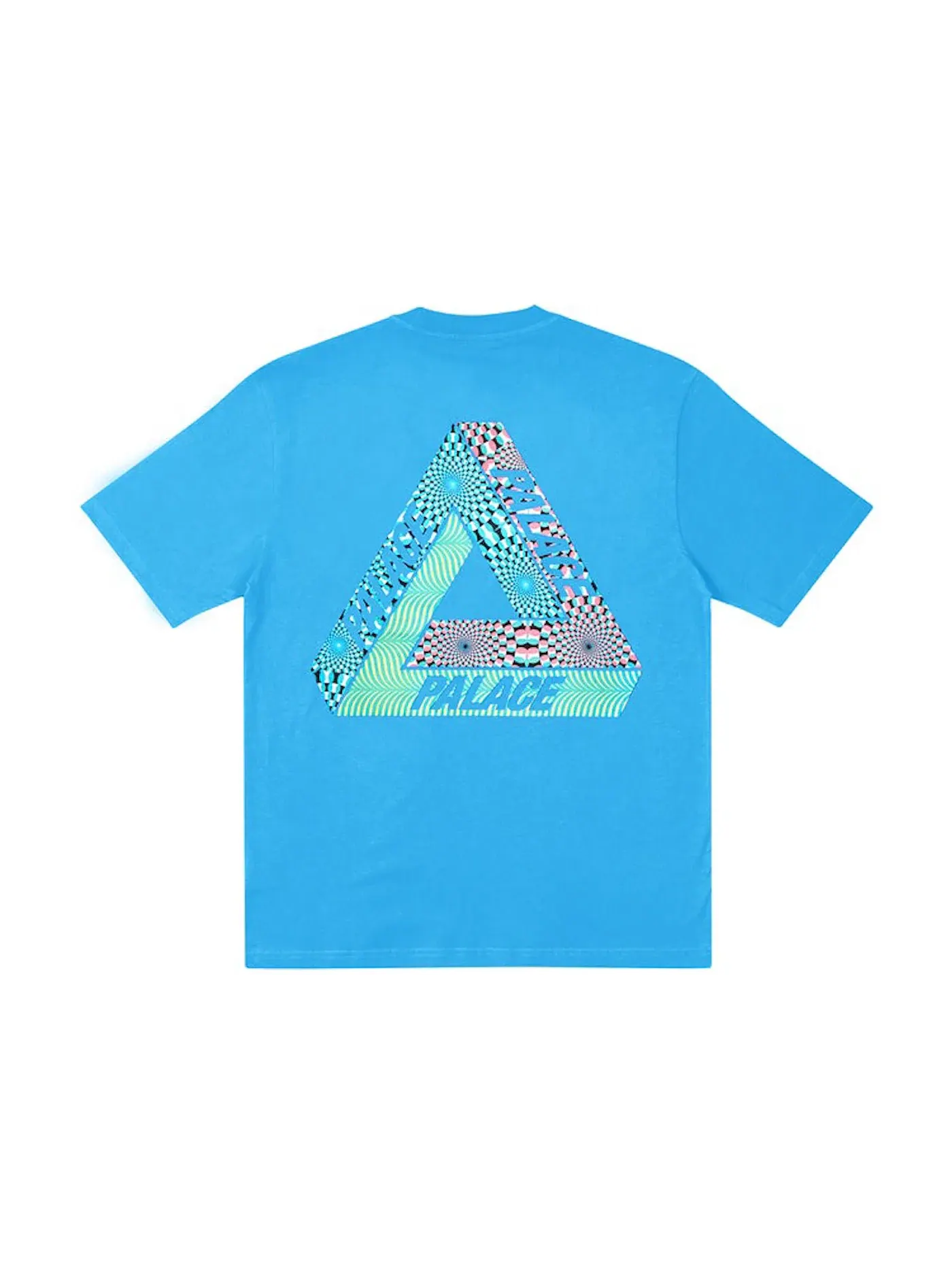Мужская футболка с принтом Palace Tri-Eye T-Shirt — изображение 1 из 2, синий