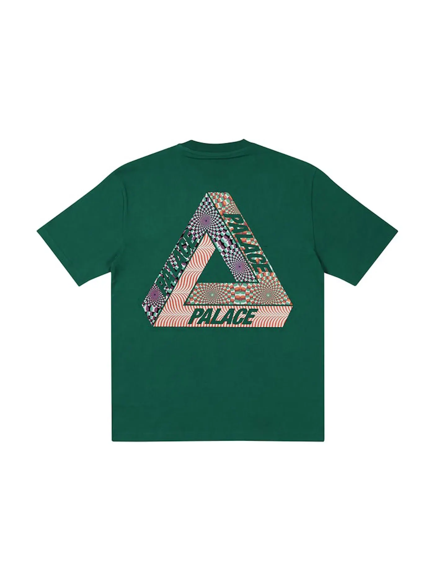 Мужская футболка с принтом Palace Tri-Eye Palace — изображение 1 из 2, зеленый