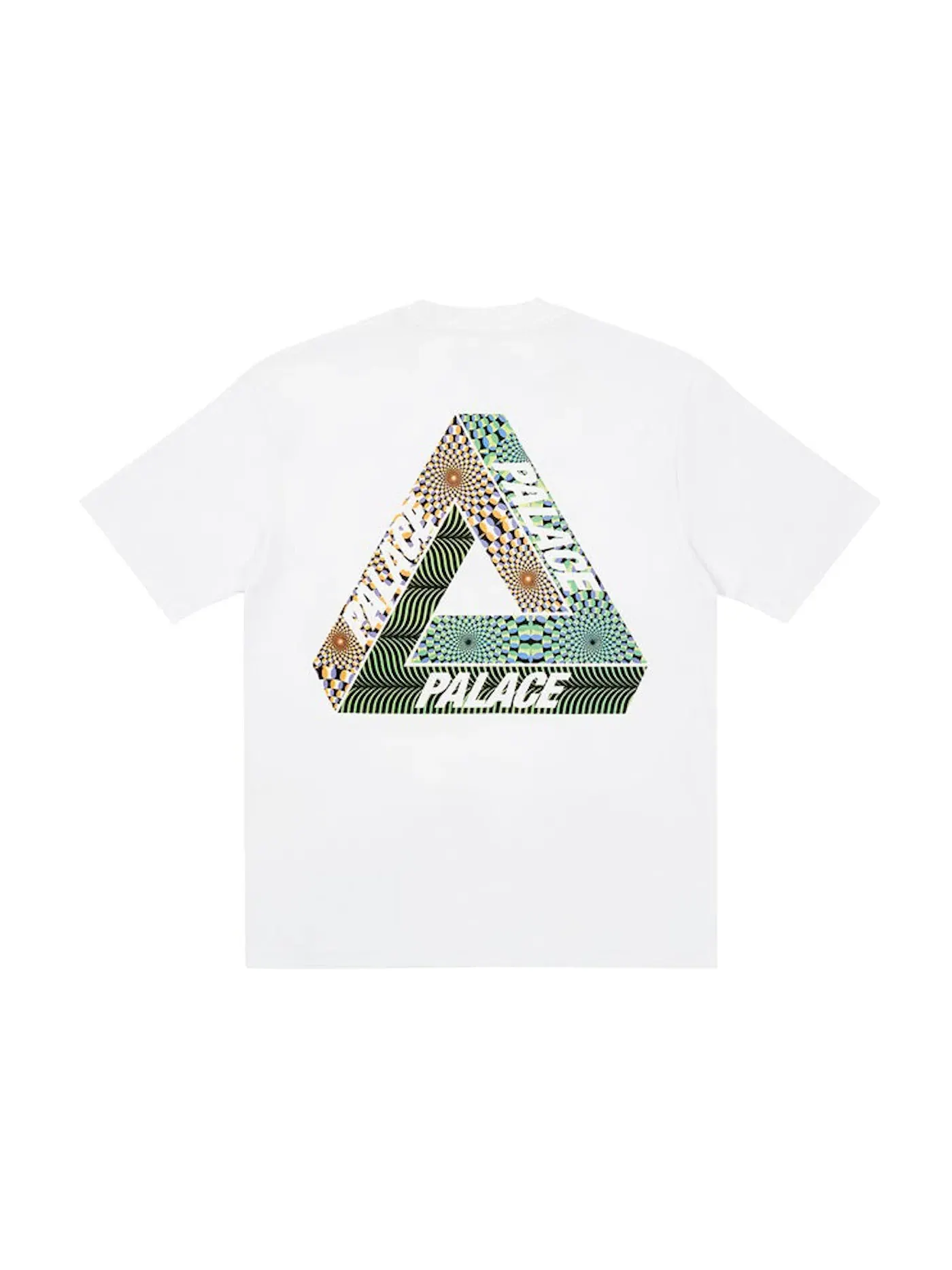 Мужская футболка с принтом Palace Tri-Eye — изображение 1 из 2, белый