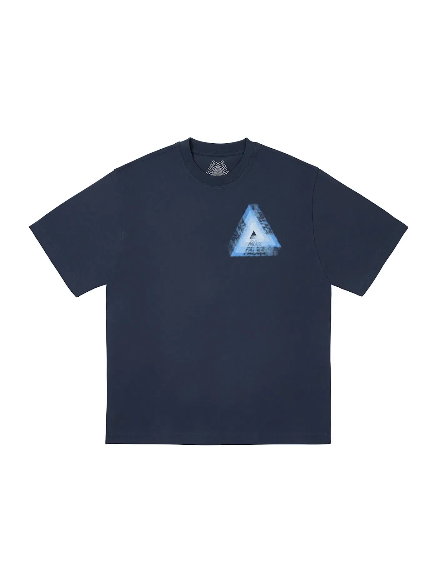 Мужская футболка с принтом Palace T-Shirt — изображение 2 из 2, темно-синий