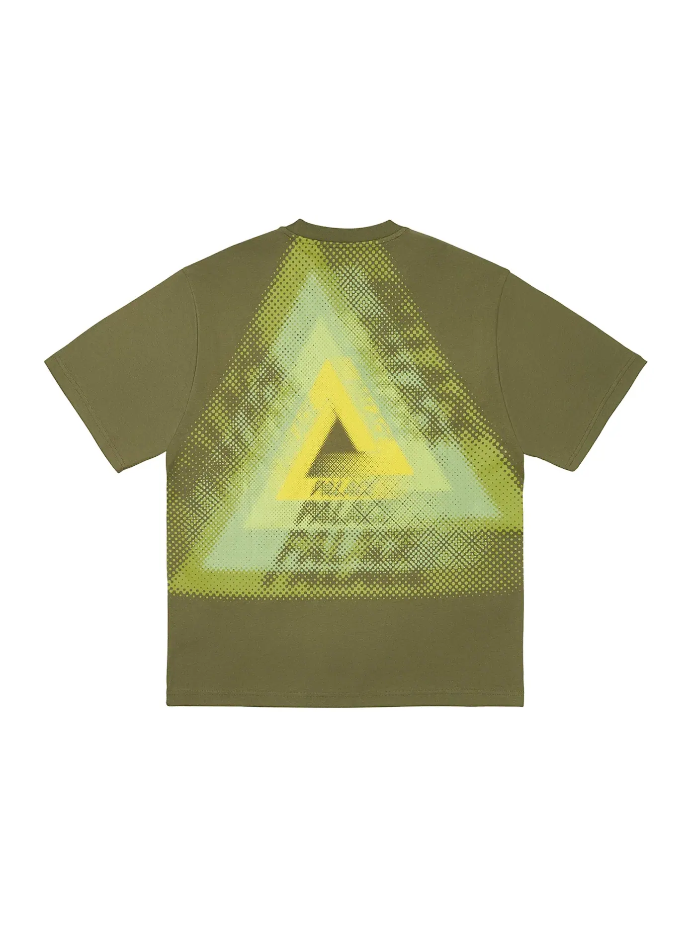 Мужская футболка с выцветшим эффектом Palace T-Shirt — изображение 1 из 2, глубокий зеленый