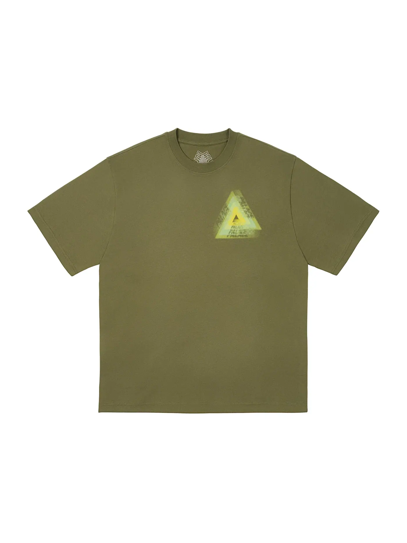 Мужская футболка с выцветшим эффектом Palace T-Shirt — изображение 2 из 2, глубокий зеленый