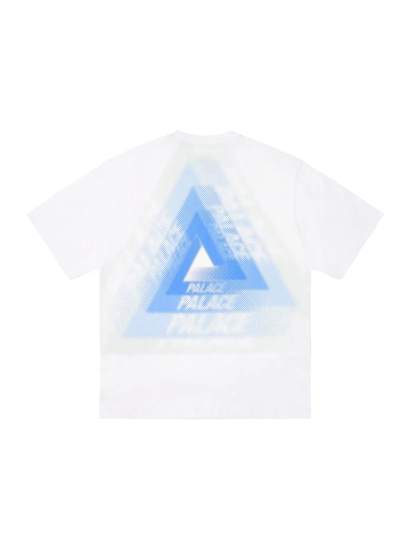 Мужская футболка с принтом Palace Tri-Faded T-Shirt — изображение 1 из 2, белый