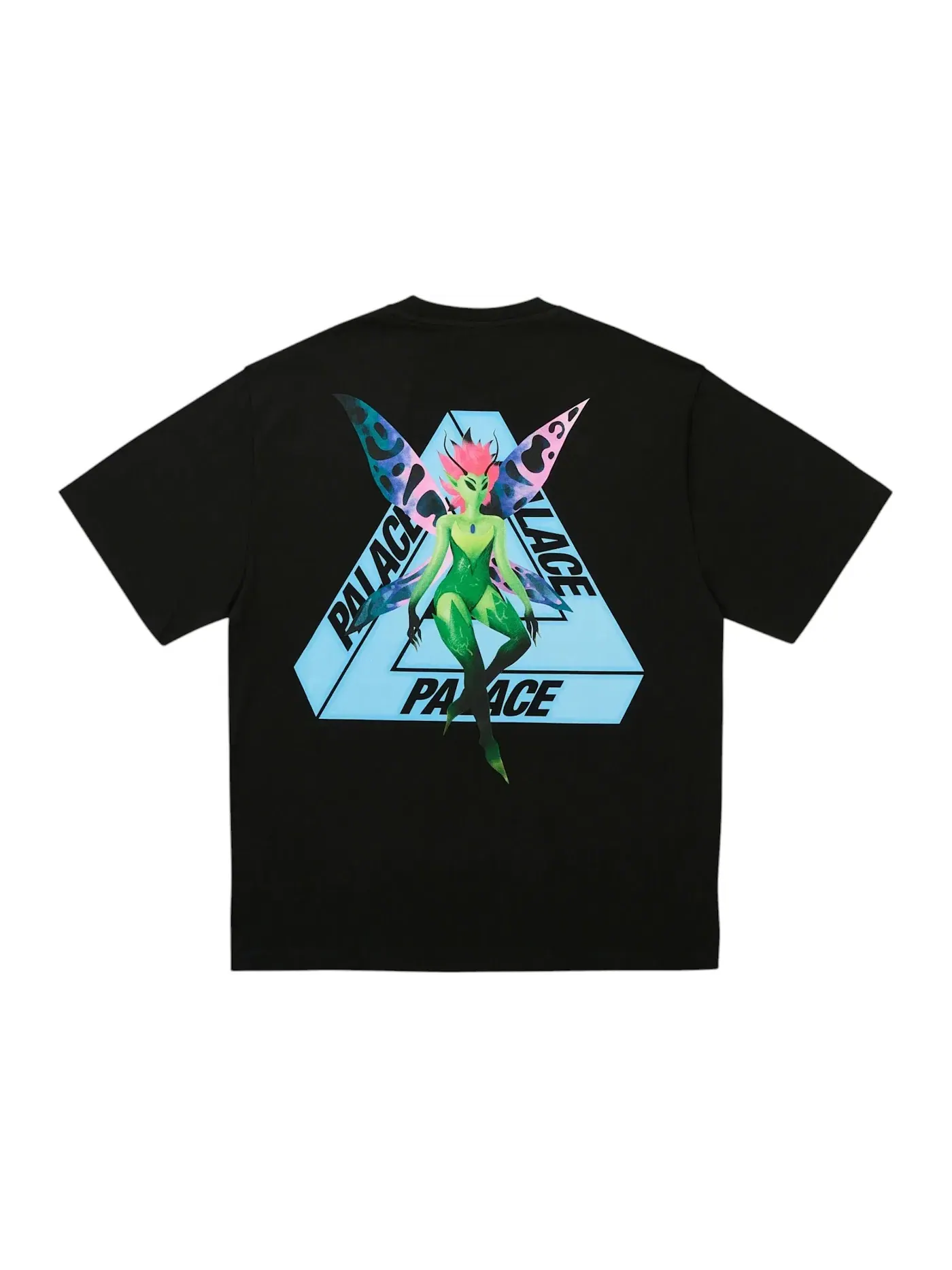Мужская футболка с принтом Palace Tri Fairy T-Shirt — изображение 1 из 2, черный